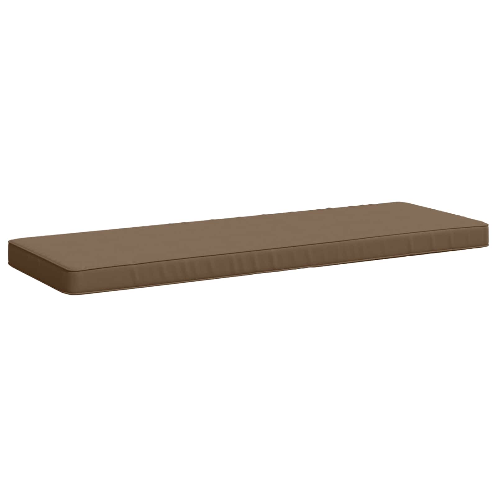 Cuscino per Panchina a 1 Pezzo VUGHT 100% Poliestere Tortora
