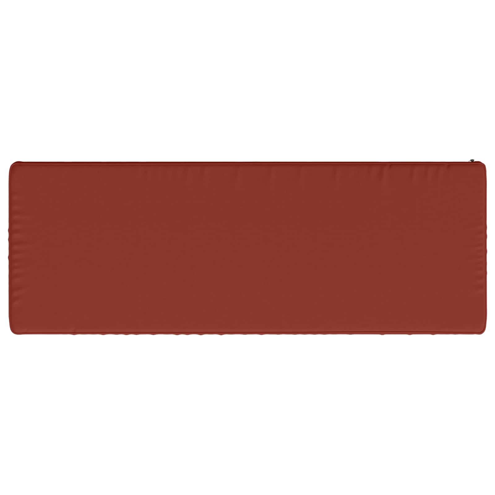 Cuscini per Panchina a 2 Pezzi VUGHT 2 pz 100% Poliestere Rosso