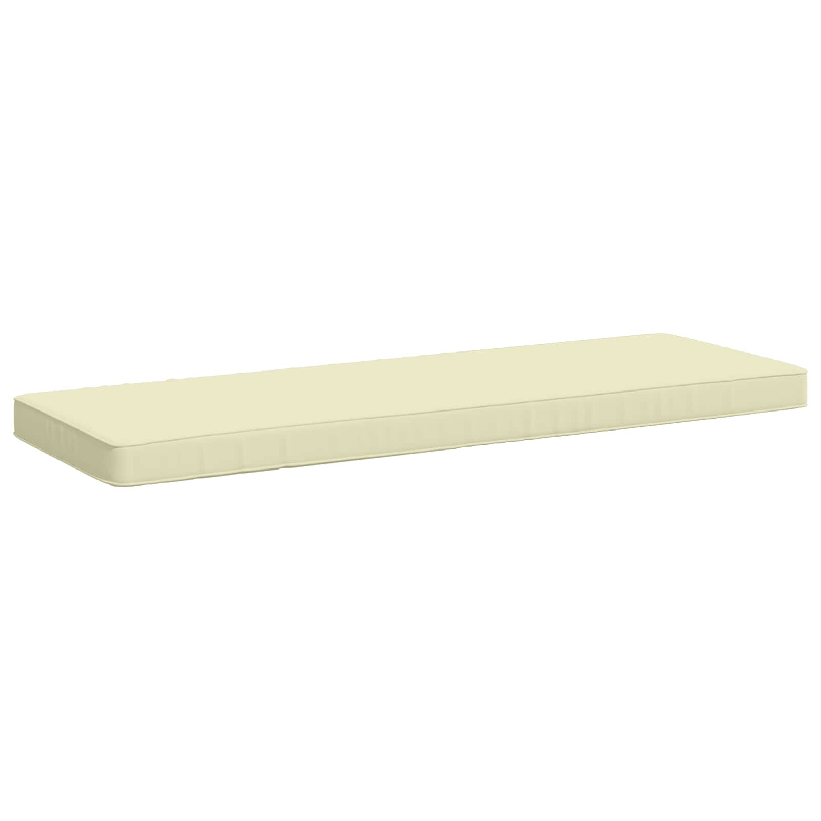 Cuscino per Panchina a 1 Pezzo VUGHT 100% Poliestere Crema
