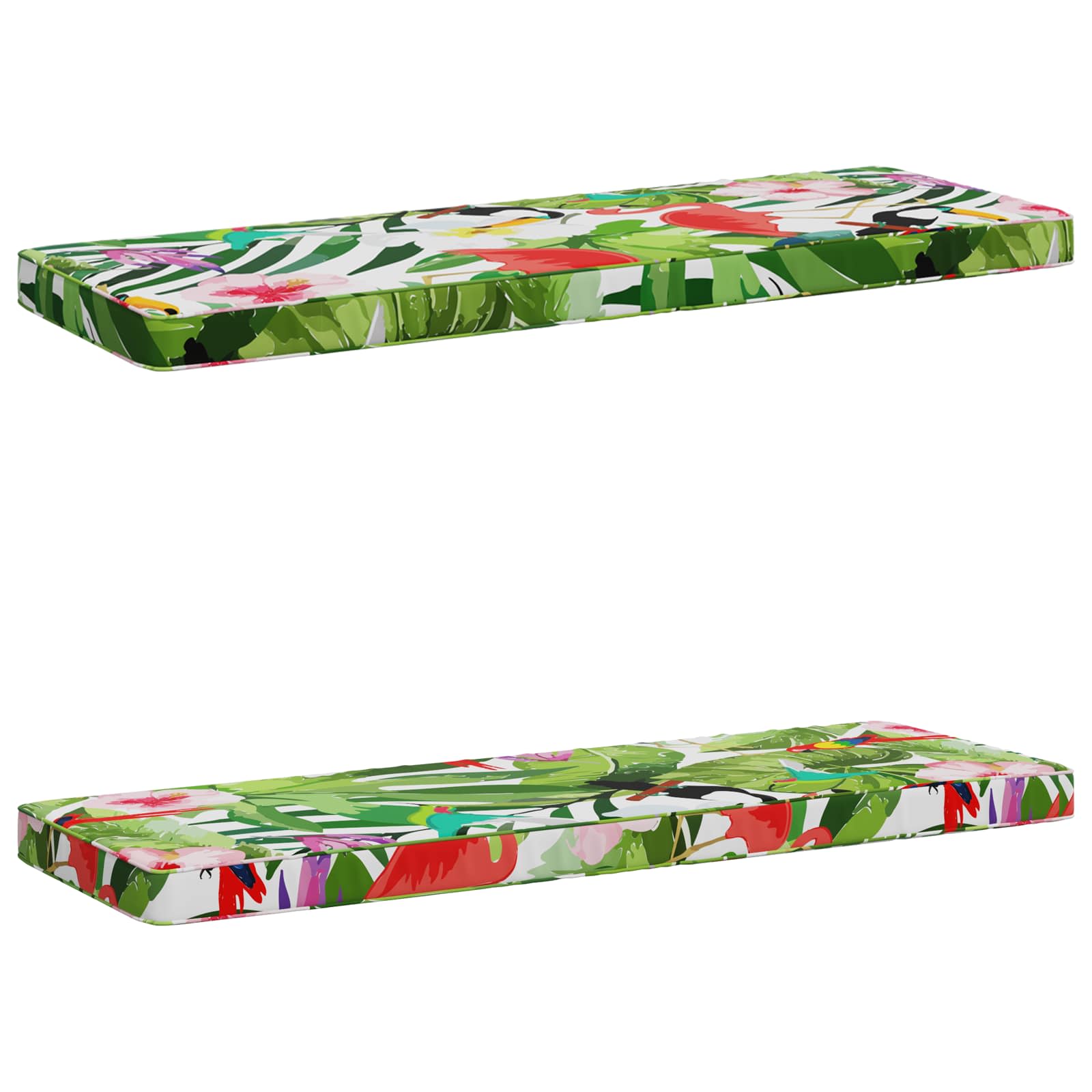 Cuscini per Panchina a 2 Pezzi VUGHT 2 pz 100% Poliestere