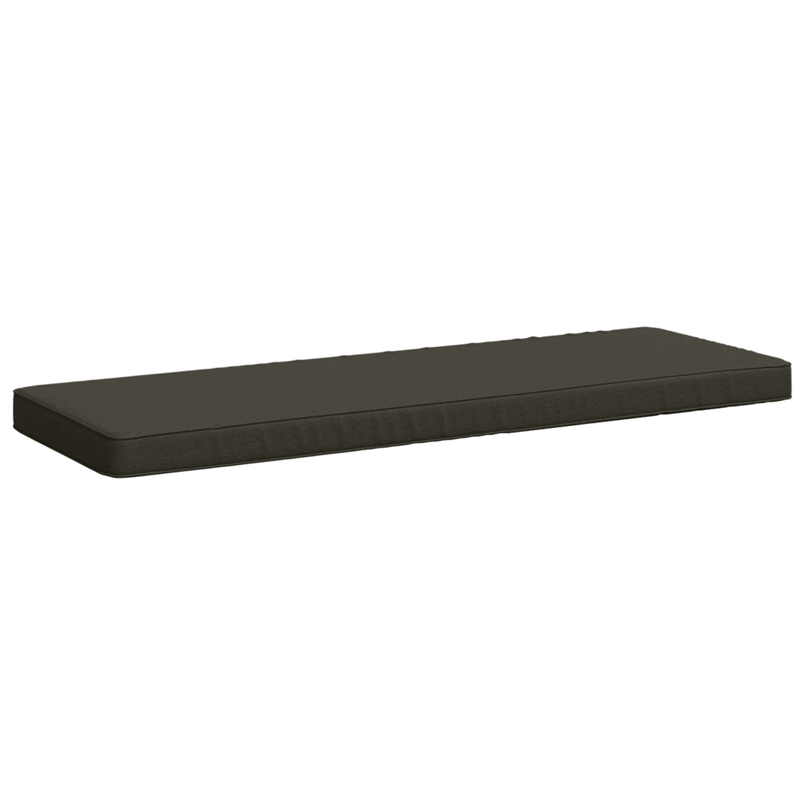 Cuscino per Panchina a 1 Pezzo VUGHT 100% Poliestere Antracite