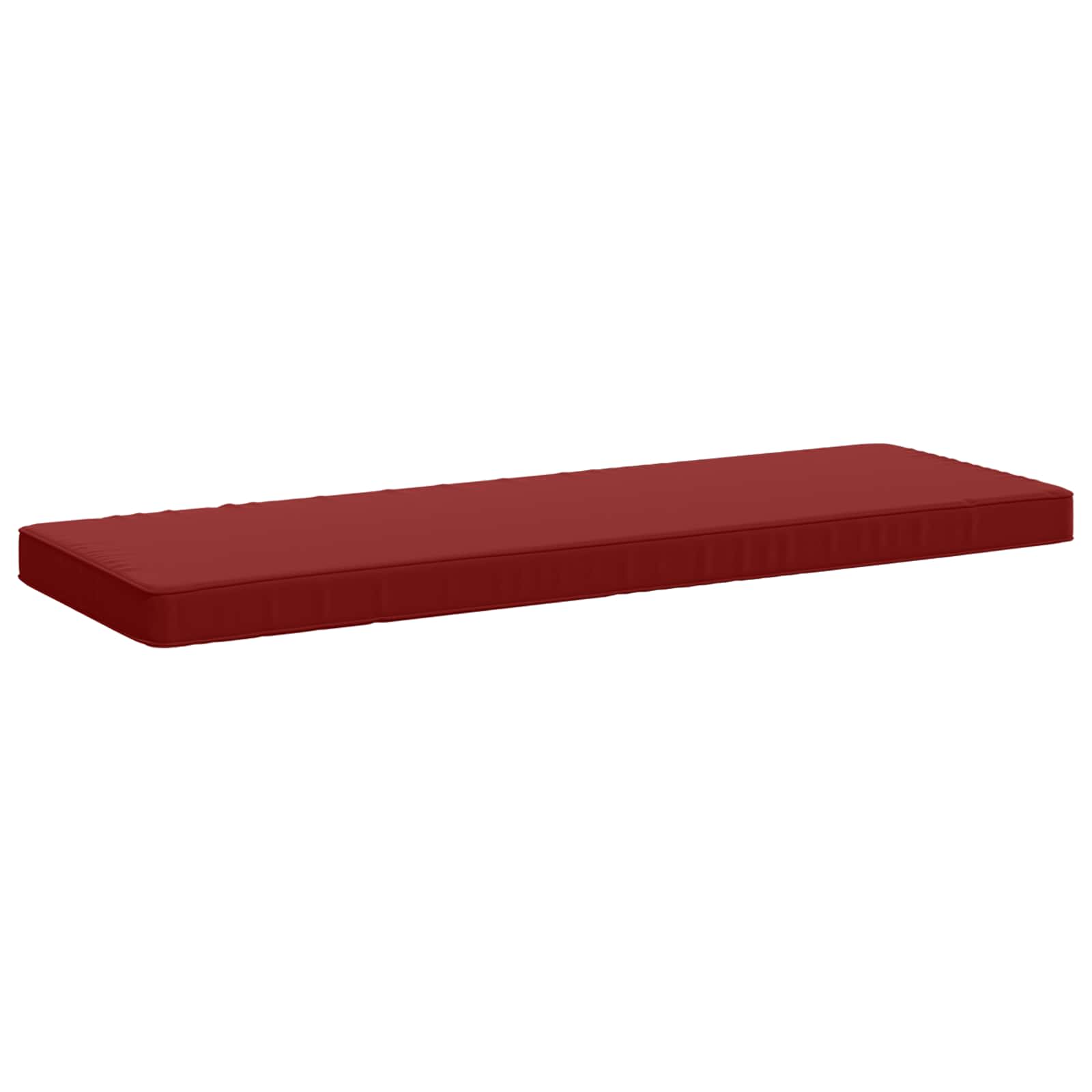 Cuscino per Panchina a 1 Pezzo VUGHT 100% Poliestere Rosso Vino