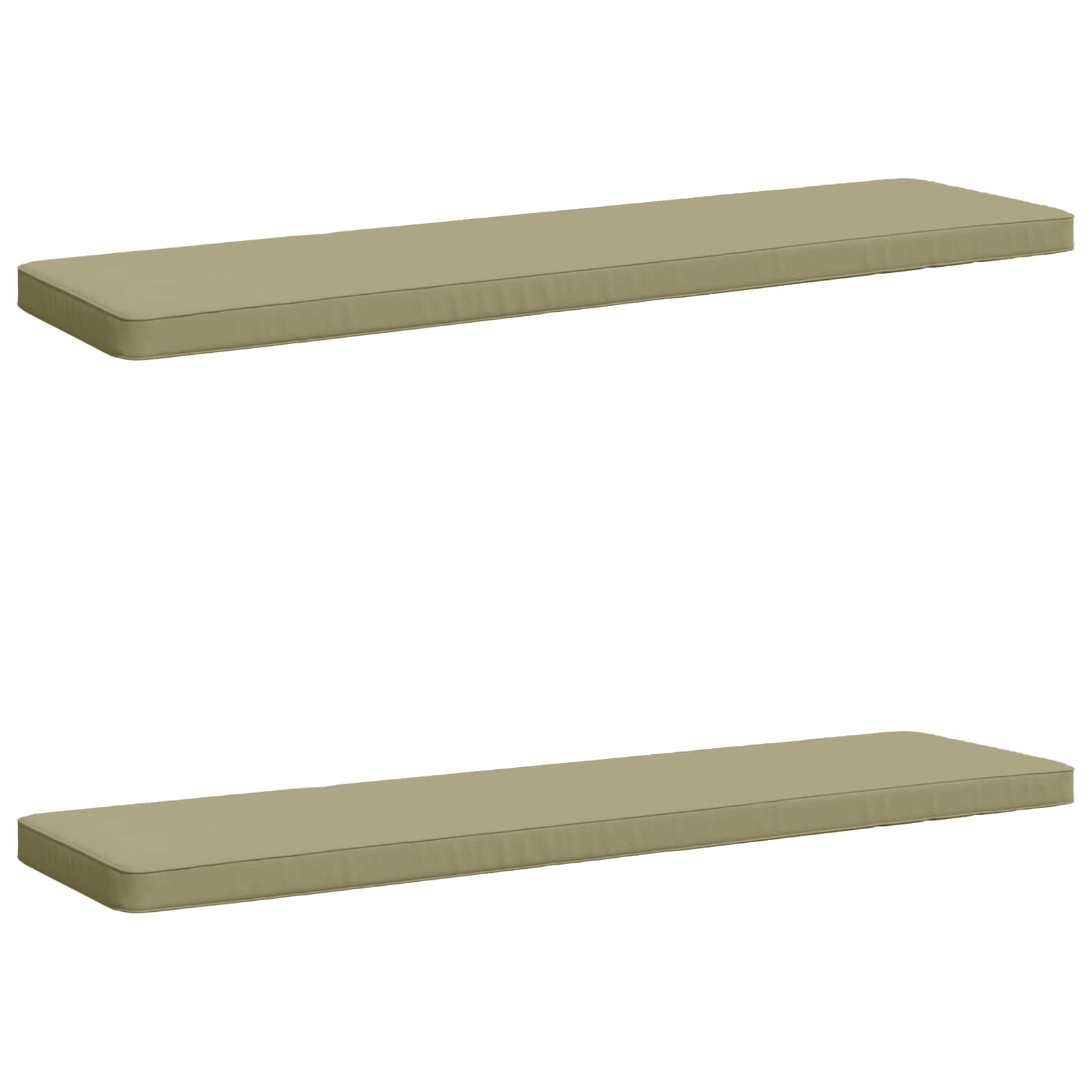 Cuscini per Panchina a 2 Pezzi VUGHT 2 pz 100% Poliestere