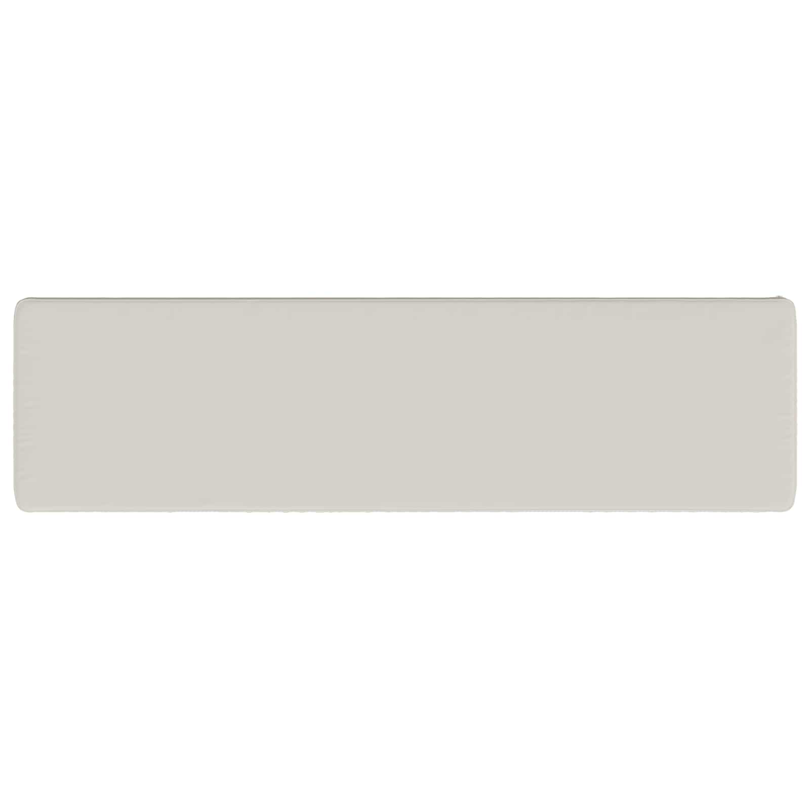 Cuscino per Panchina a 1 Pezzo VUGHT 100% Poliestere Bianco