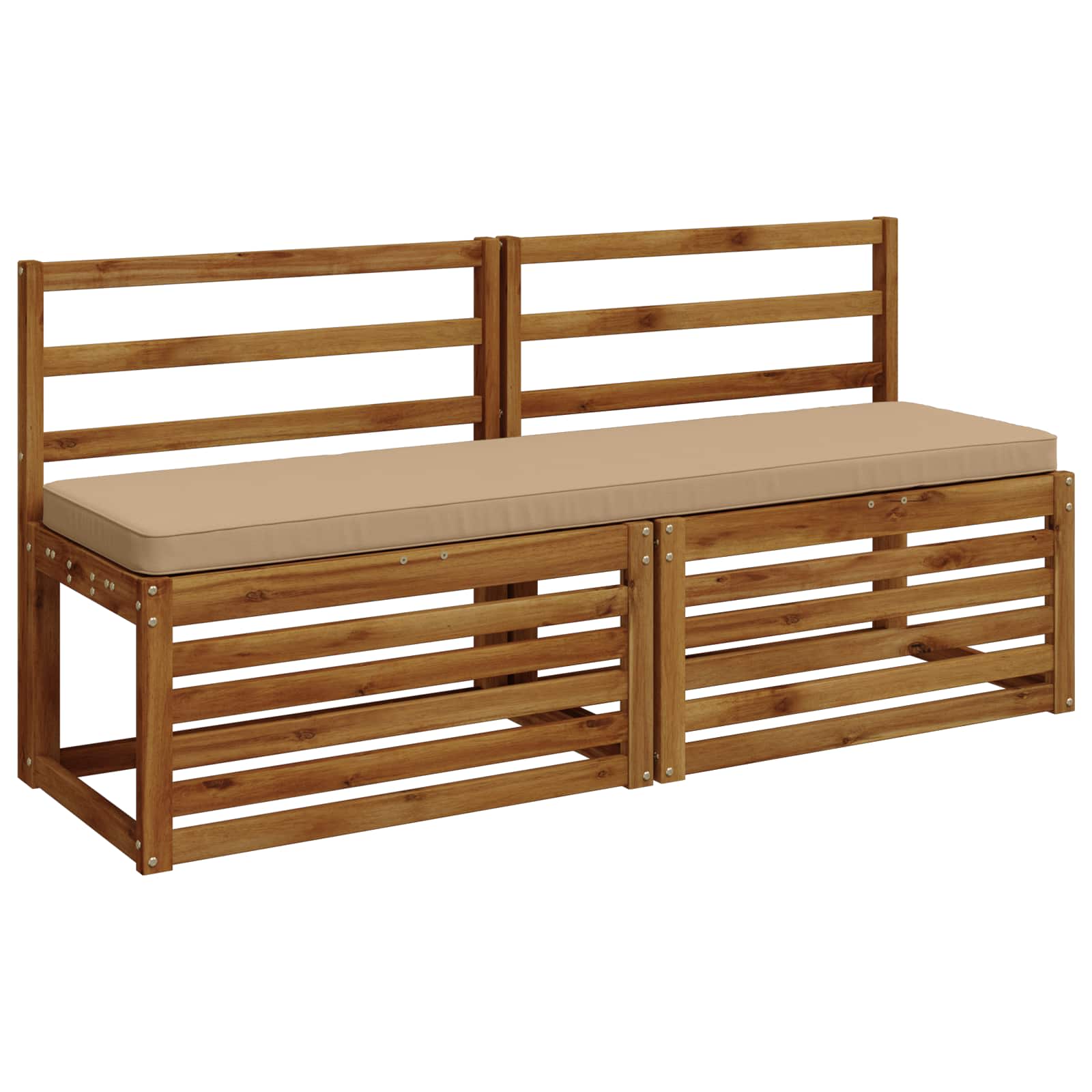 Cuscino per Panchina a 1 Pezzo VUGHT 100% Poliestere Sabbia
