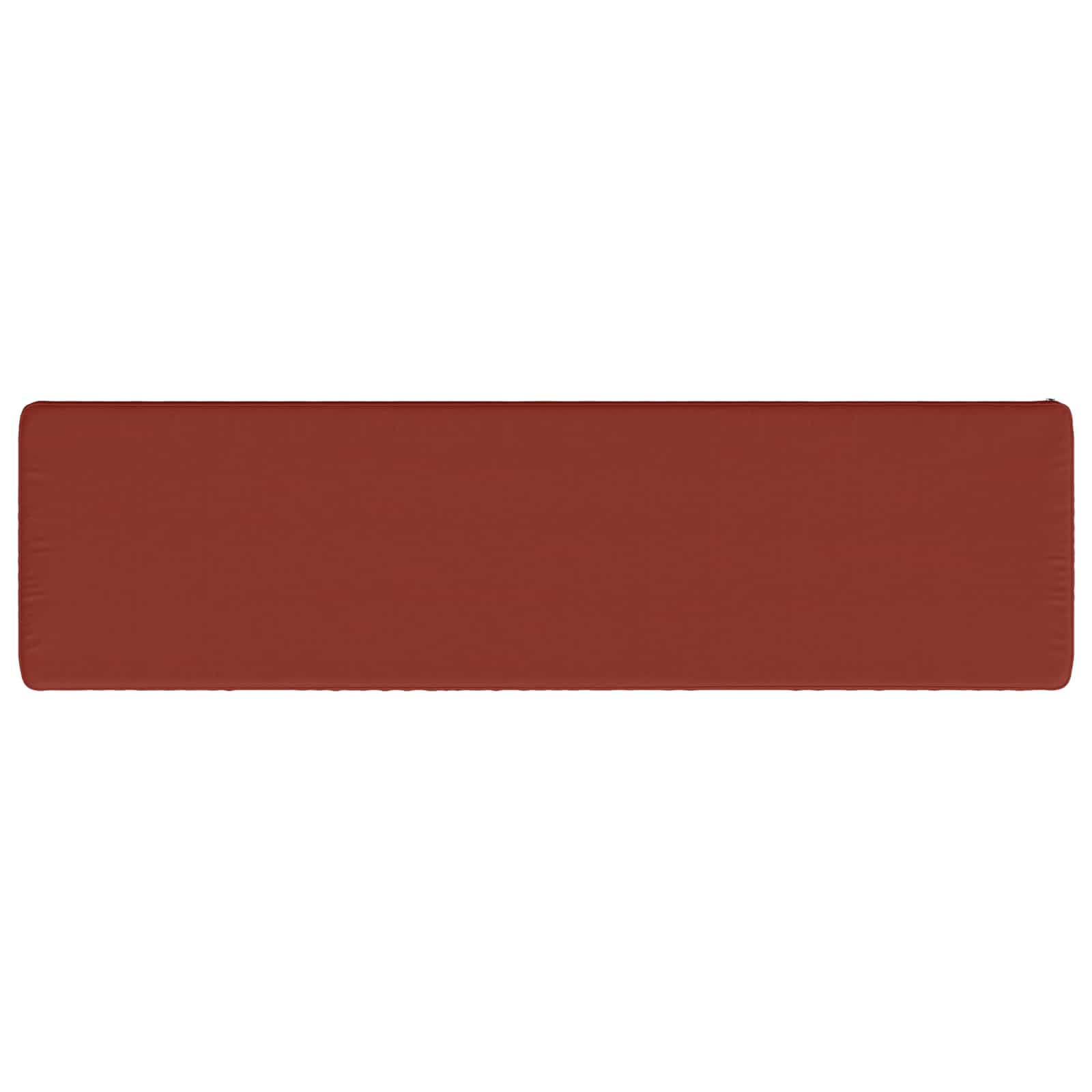 Cuscini per Panchina a 2 Pezzi VUGHT 2 pz 100% Poliestere Rosso