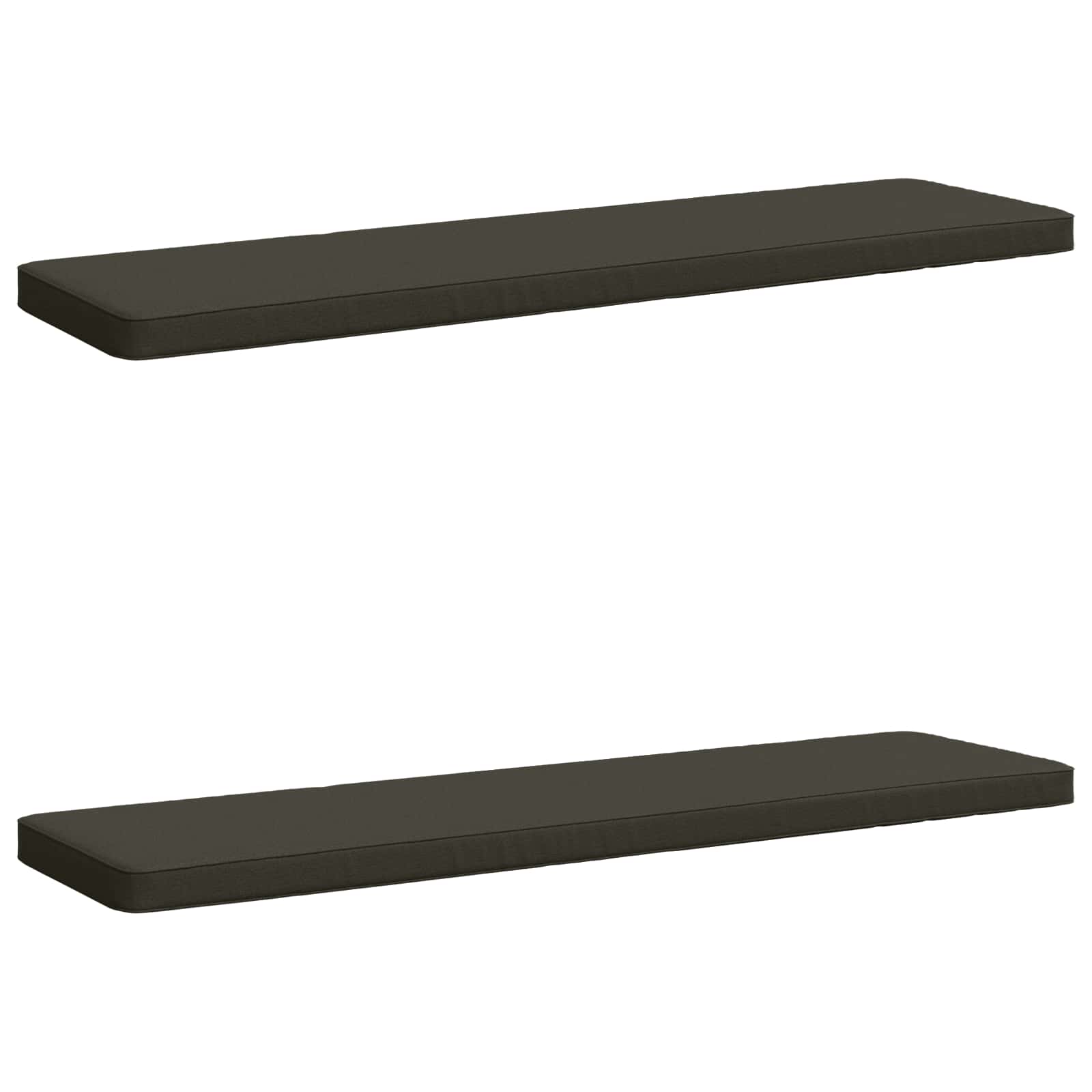 Cuscini per Panchina a 2 Pezzi VUGHT 2 pz 100% Poliestere