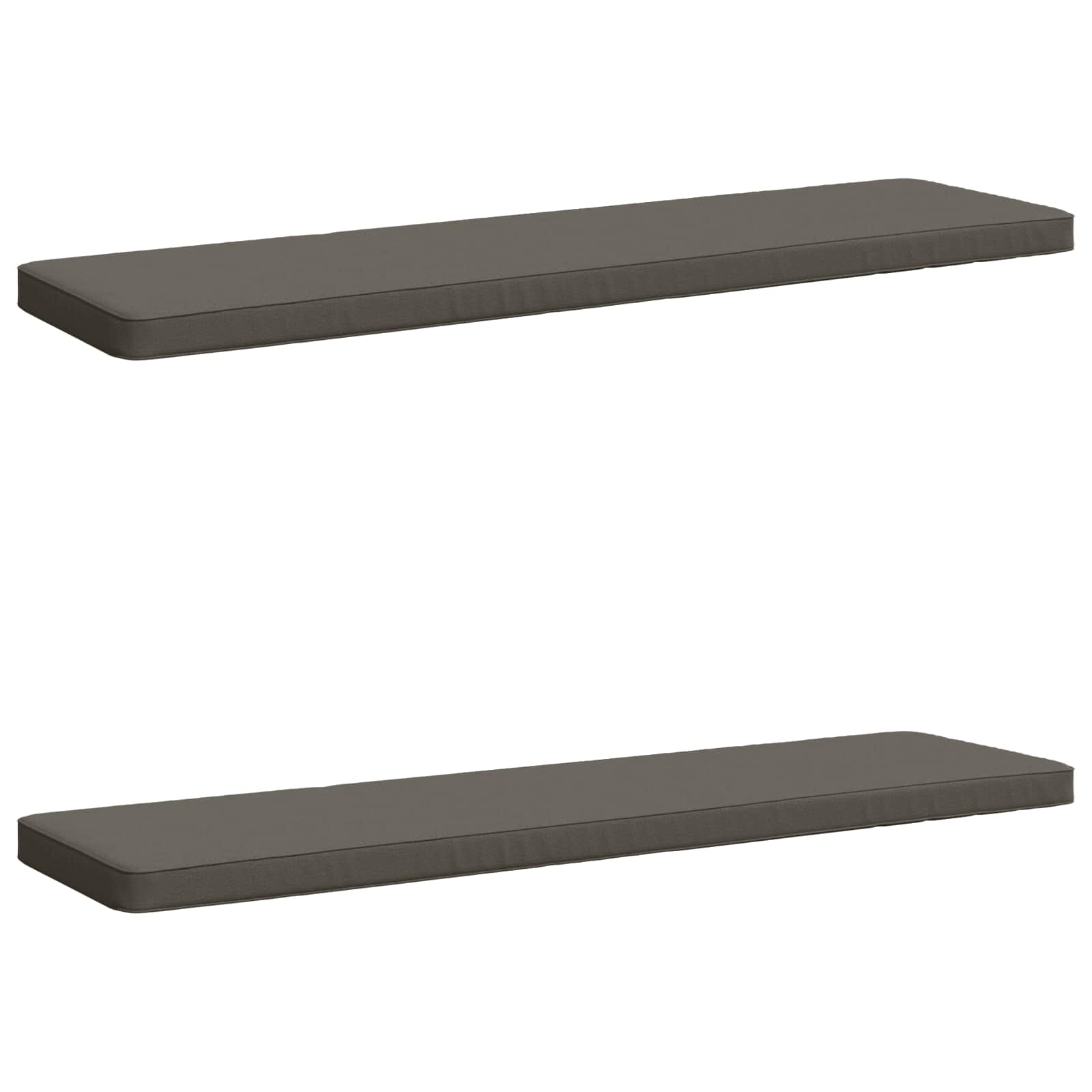 Cuscini per Panchina a 2 Pezzi VUGHT 2 pz 100% Poliestere