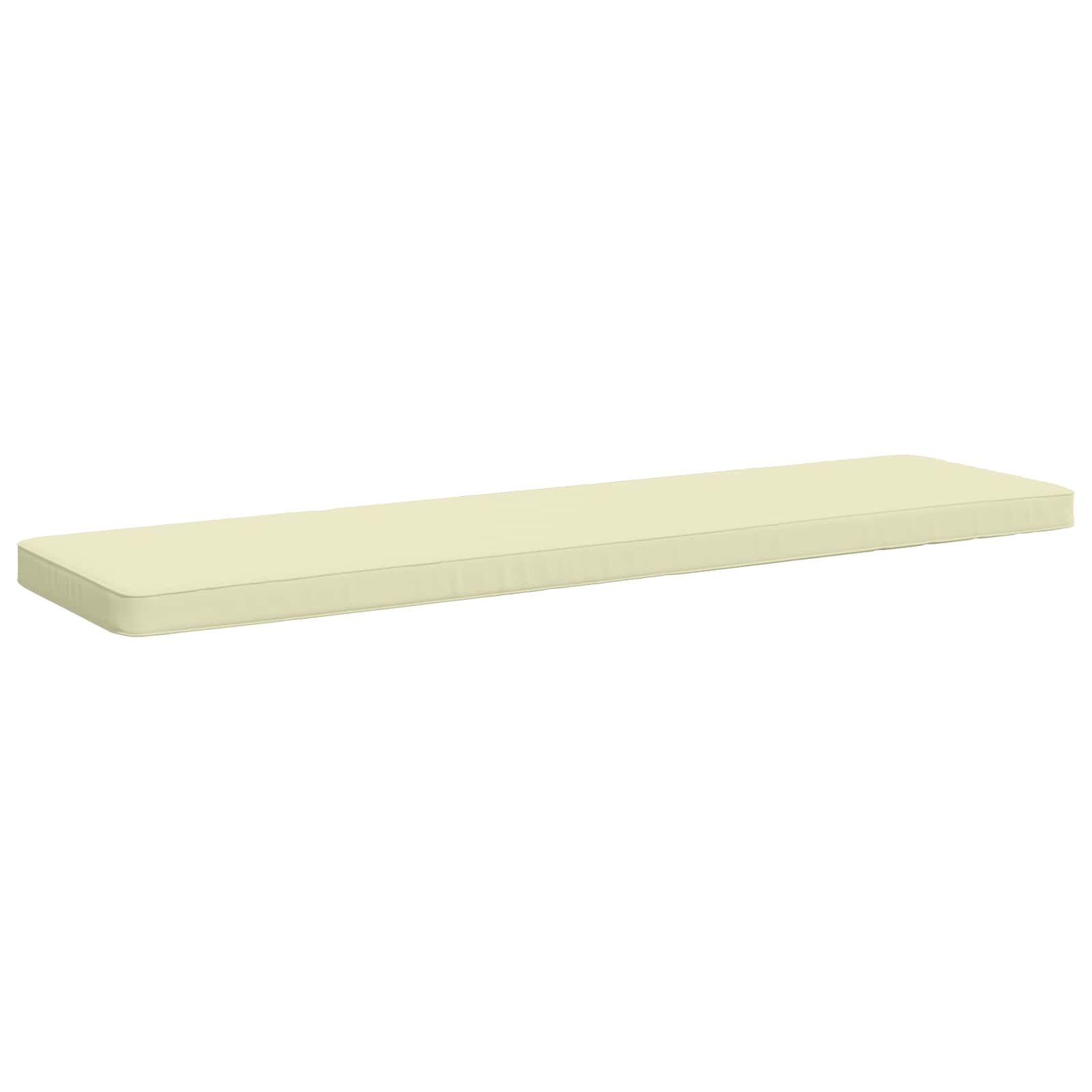 Cuscini per Panchina a 2 Pezzi VUGHT 2 pz 100% Poliestere Crema