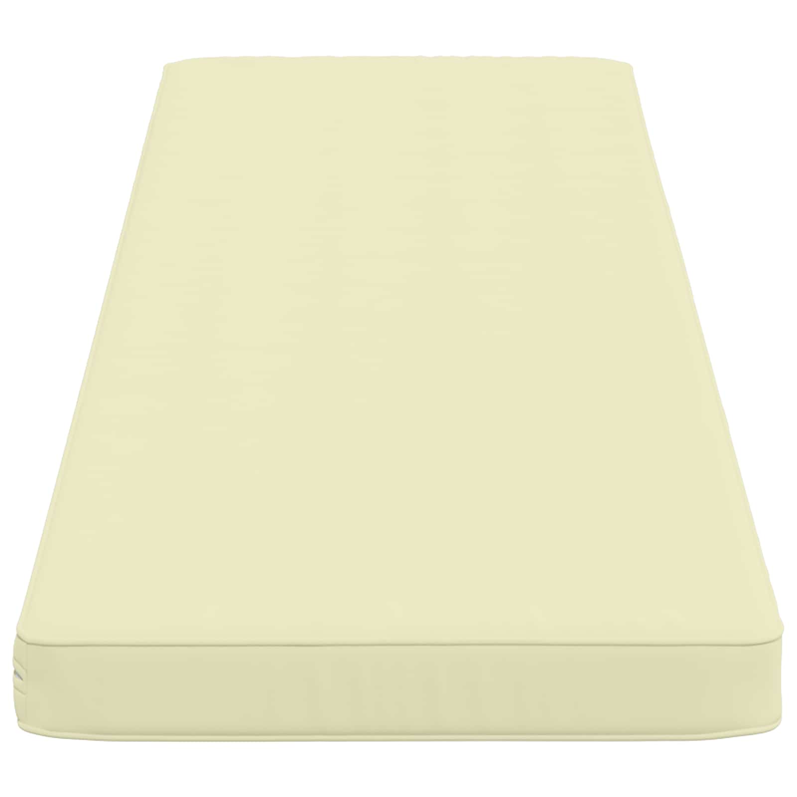 Cuscini per Panchina a 2 Pezzi VUGHT 2 pz 100% Poliestere Crema