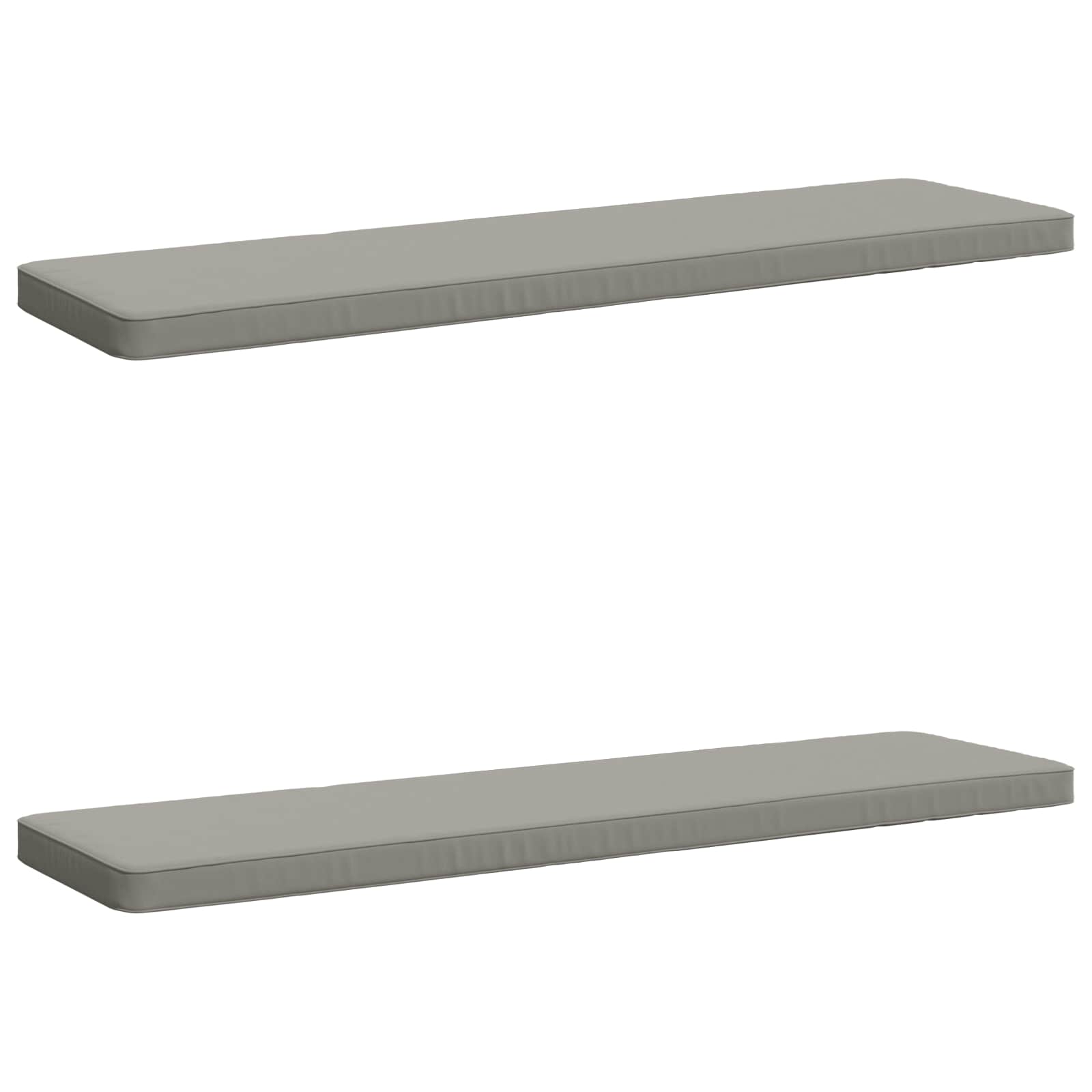 Cuscini per Panchina a 2 Pezzi VUGHT 2 pz 100% Poliestere