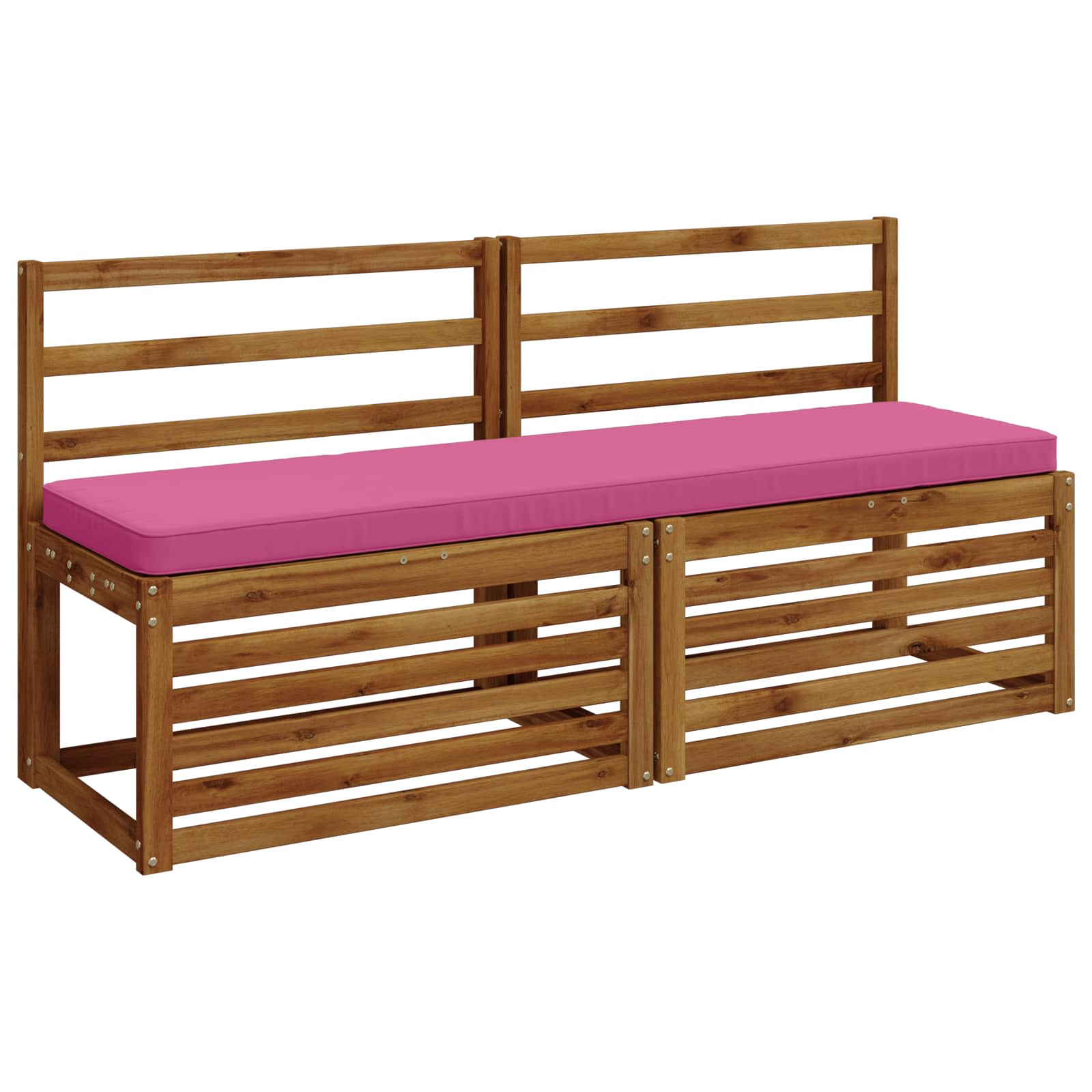 Cuscino per Panchina a 1 Pezzo VUGHT 100% Poliestere Rosa