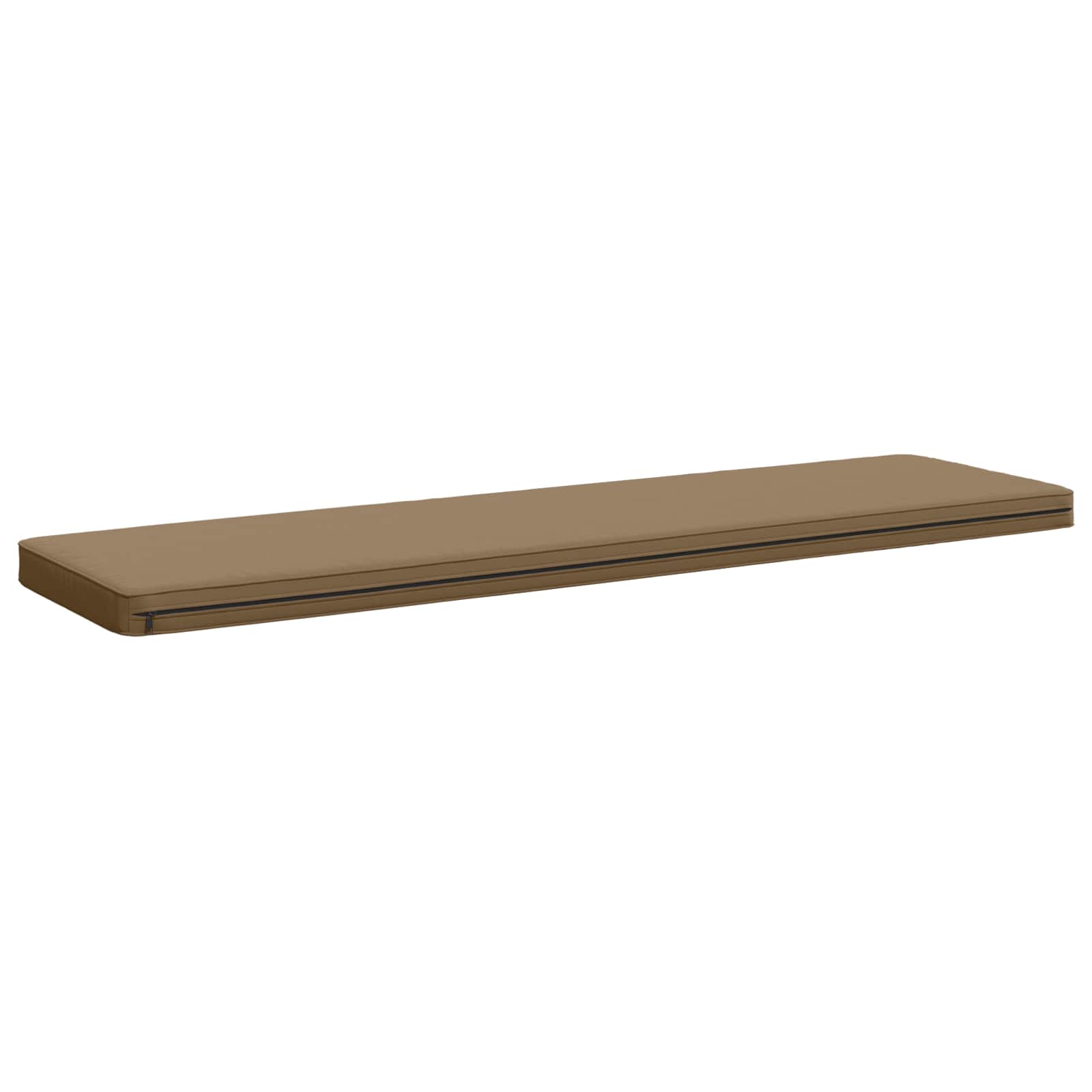Cuscino per Panchina a 1 Pezzo VUGHT 100% Poliestere Tortora