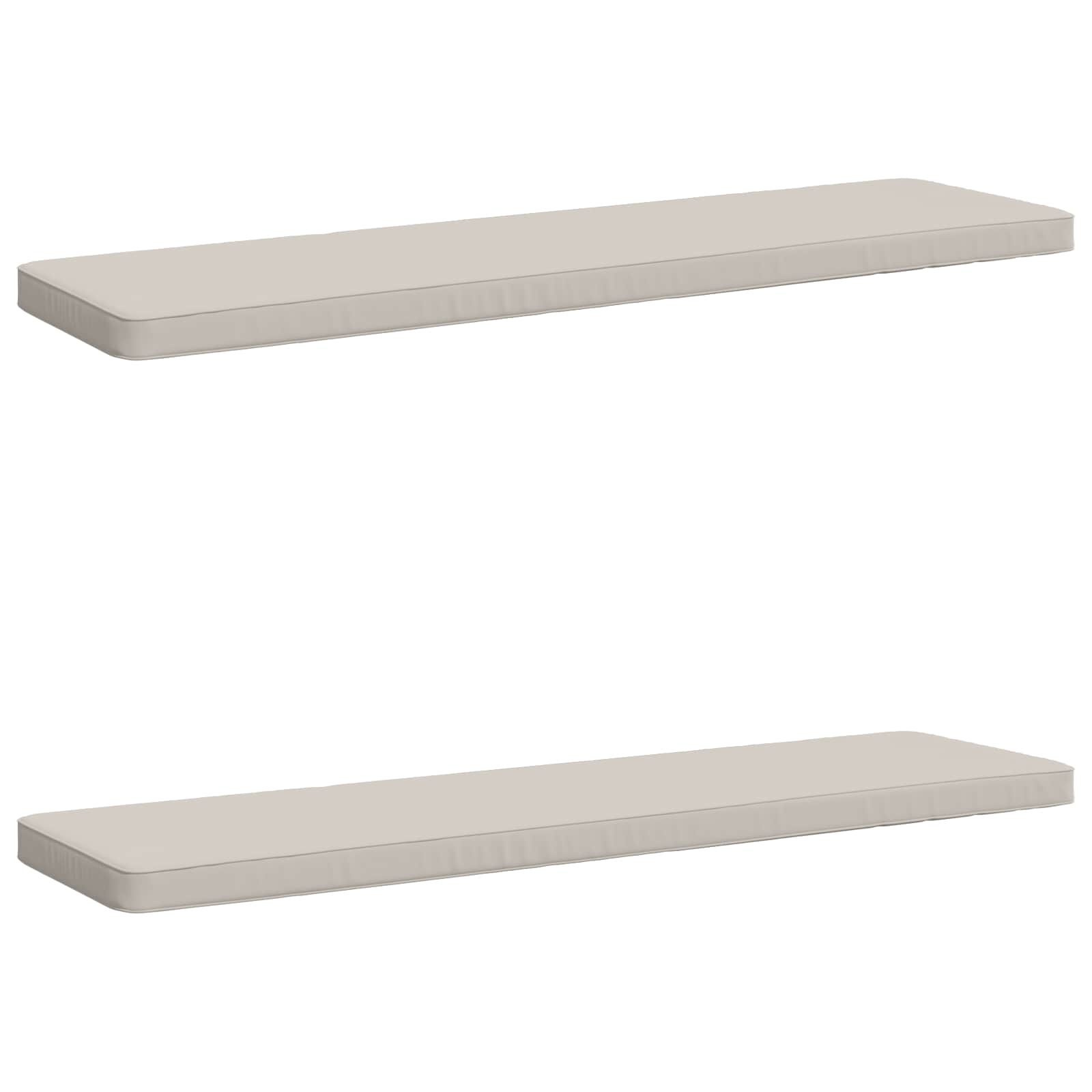 Cuscini per Panchina a 2 Pezzi VUGHT 2 pz 100% Poliestere