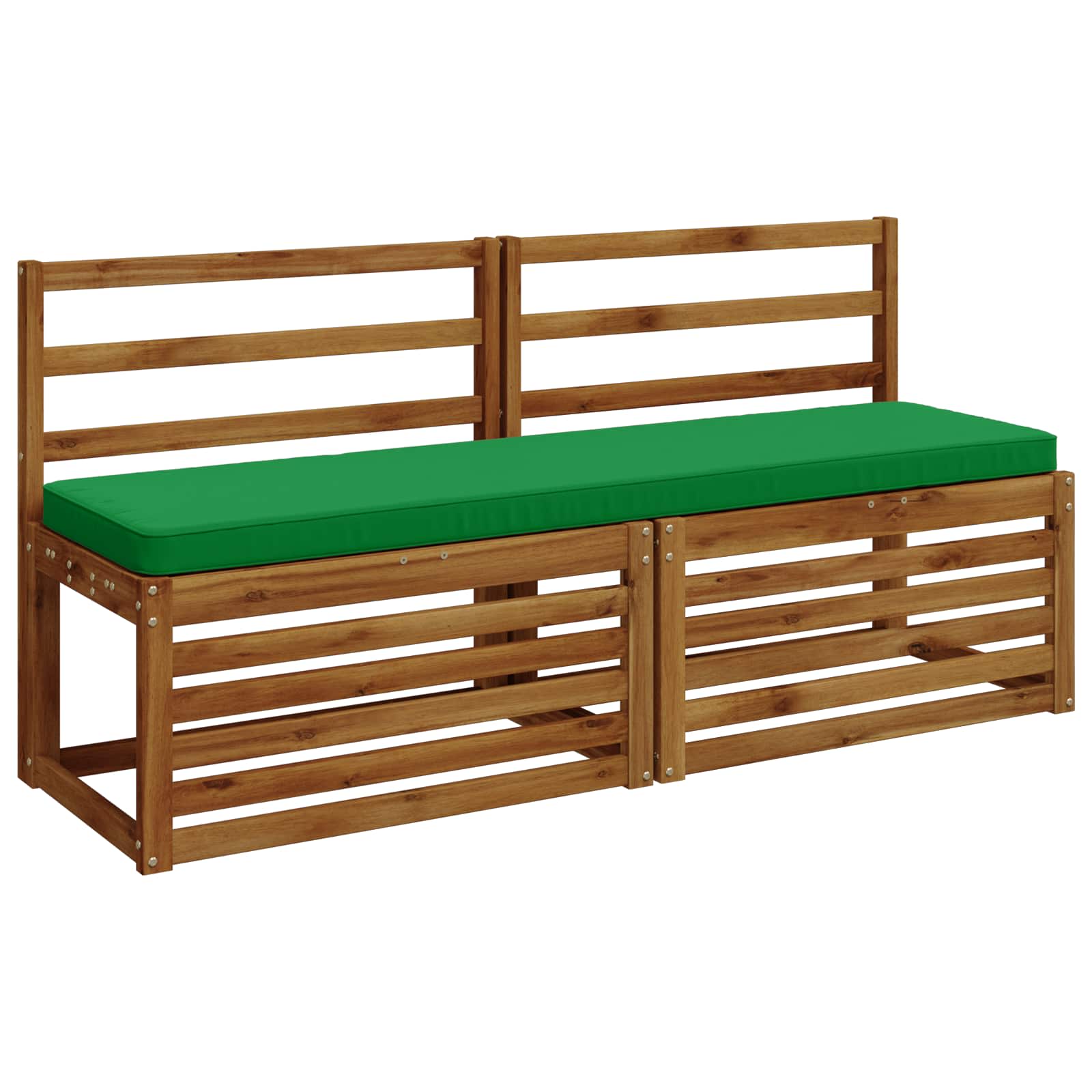 Cuscino per Panchina a 1 Pezzo VUGHT 100% Poliestere Verde