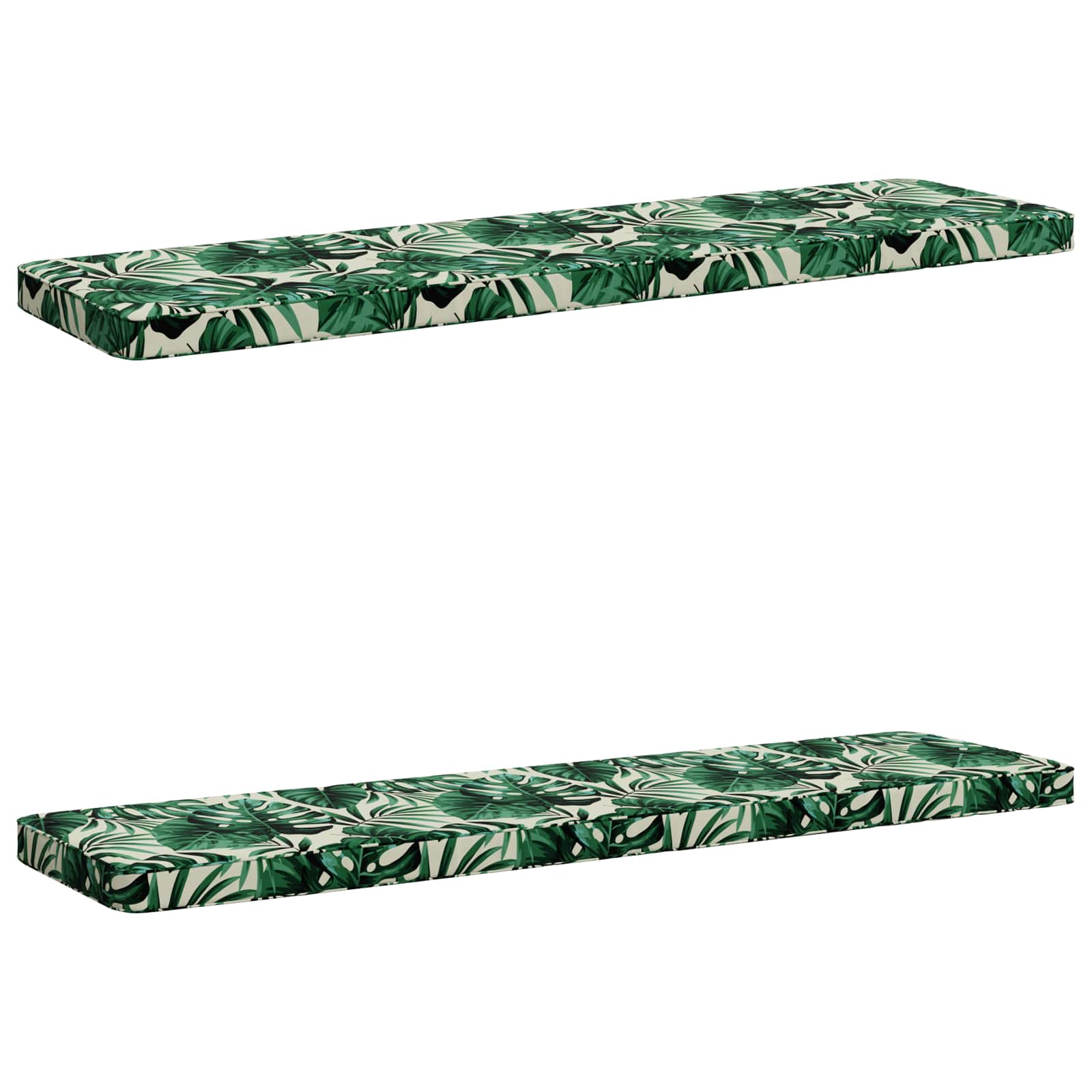 Cuscini per Panchina a 2 Pezzi VUGHT 2 pz 100% Poliestere