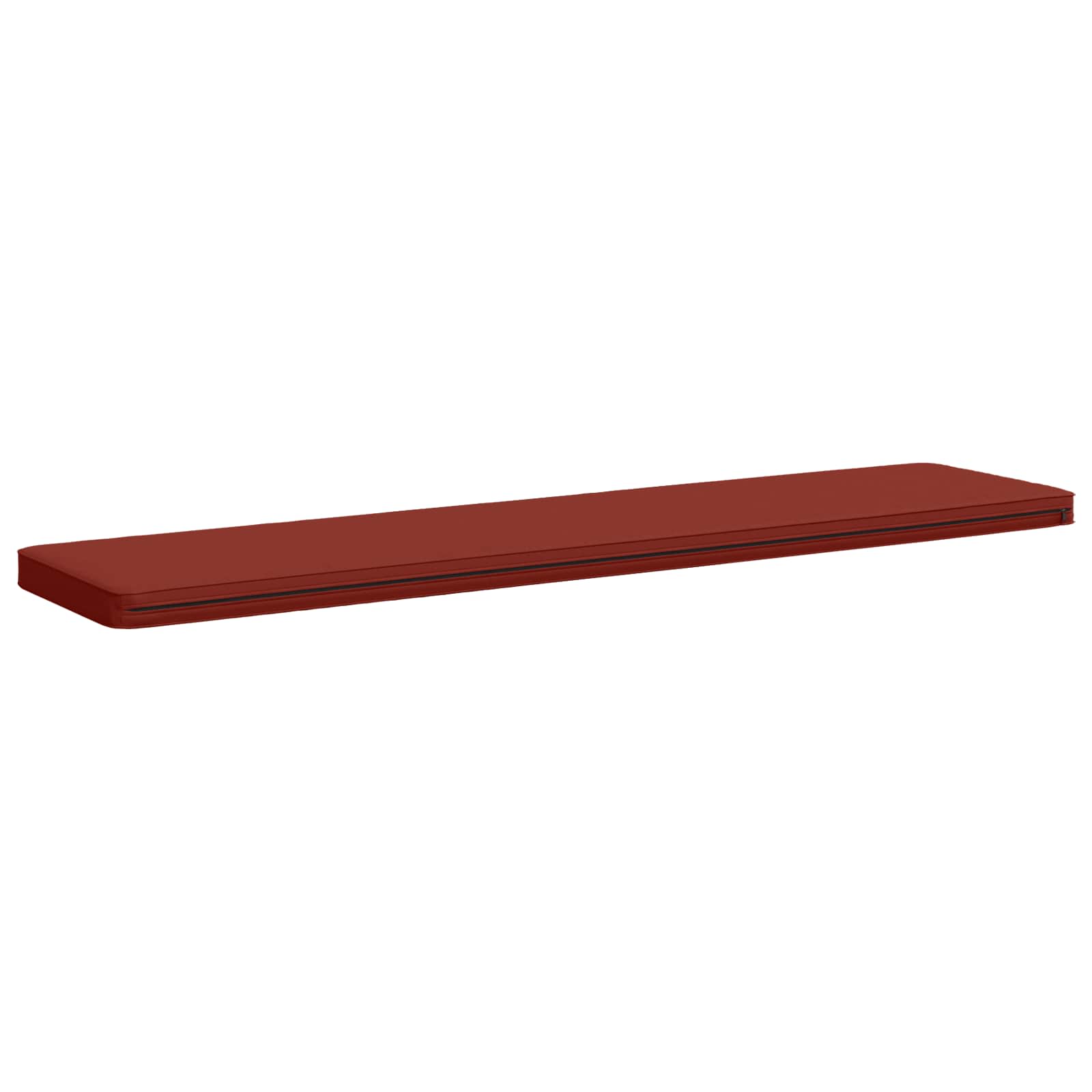 Cuscini per Panchina a 2 Pezzi VUGHT 2 pz 100% Poliestere Rosso