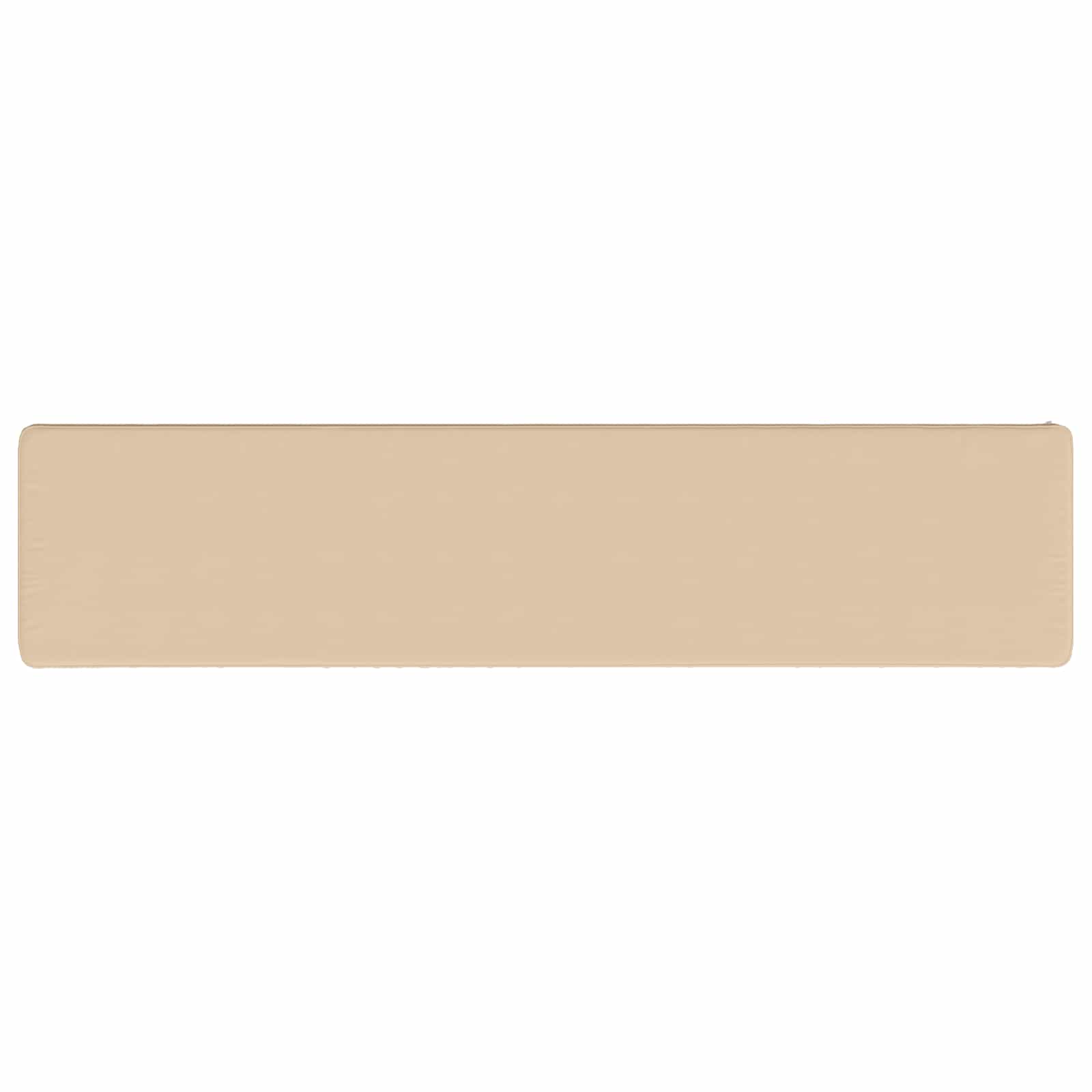 Cuscino per Panchina a 1 Pezzo VUGHT 100% Poliestere Crema