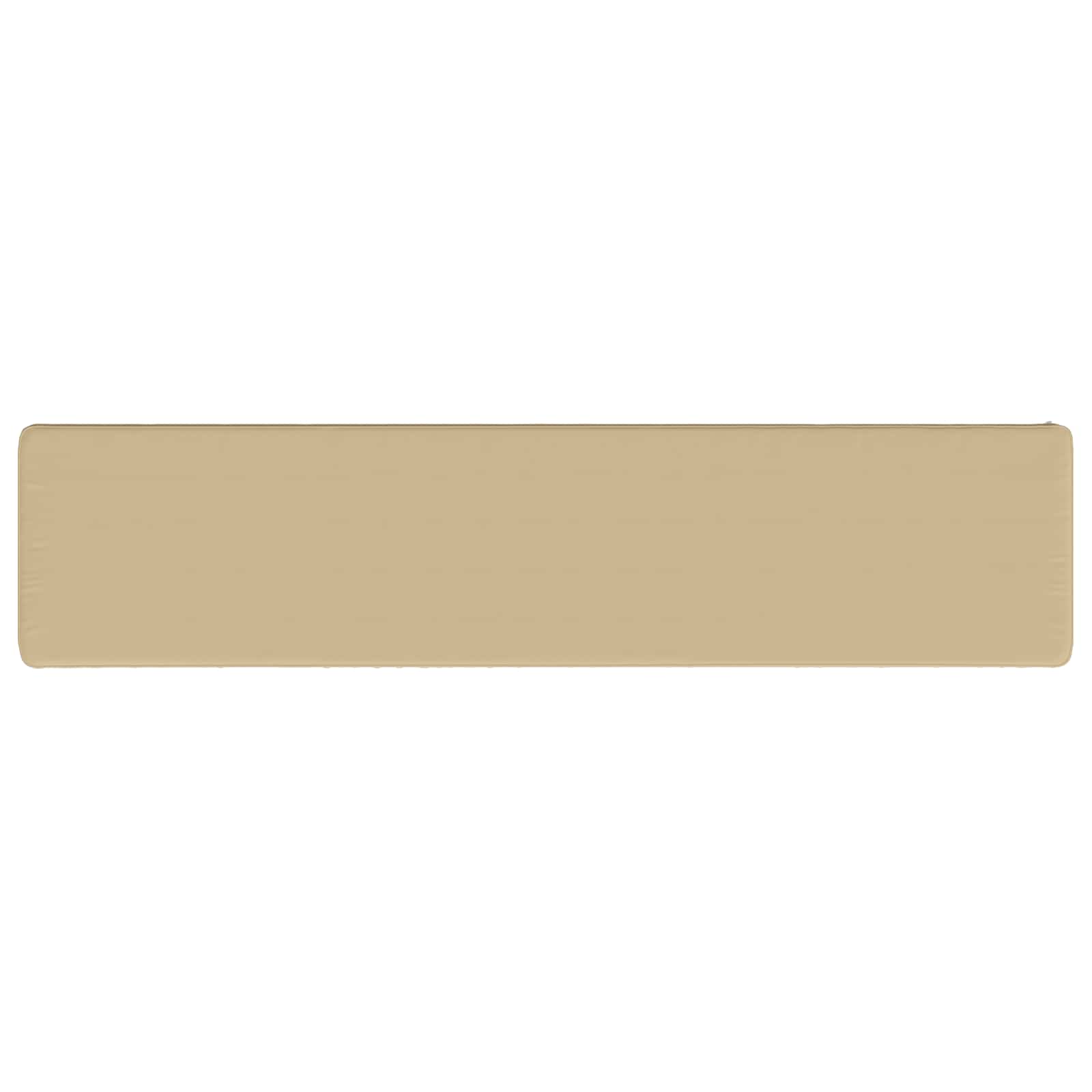 Cuscino per Panchina a 1 Pezzo VUGHT 100% Poliestere Beige