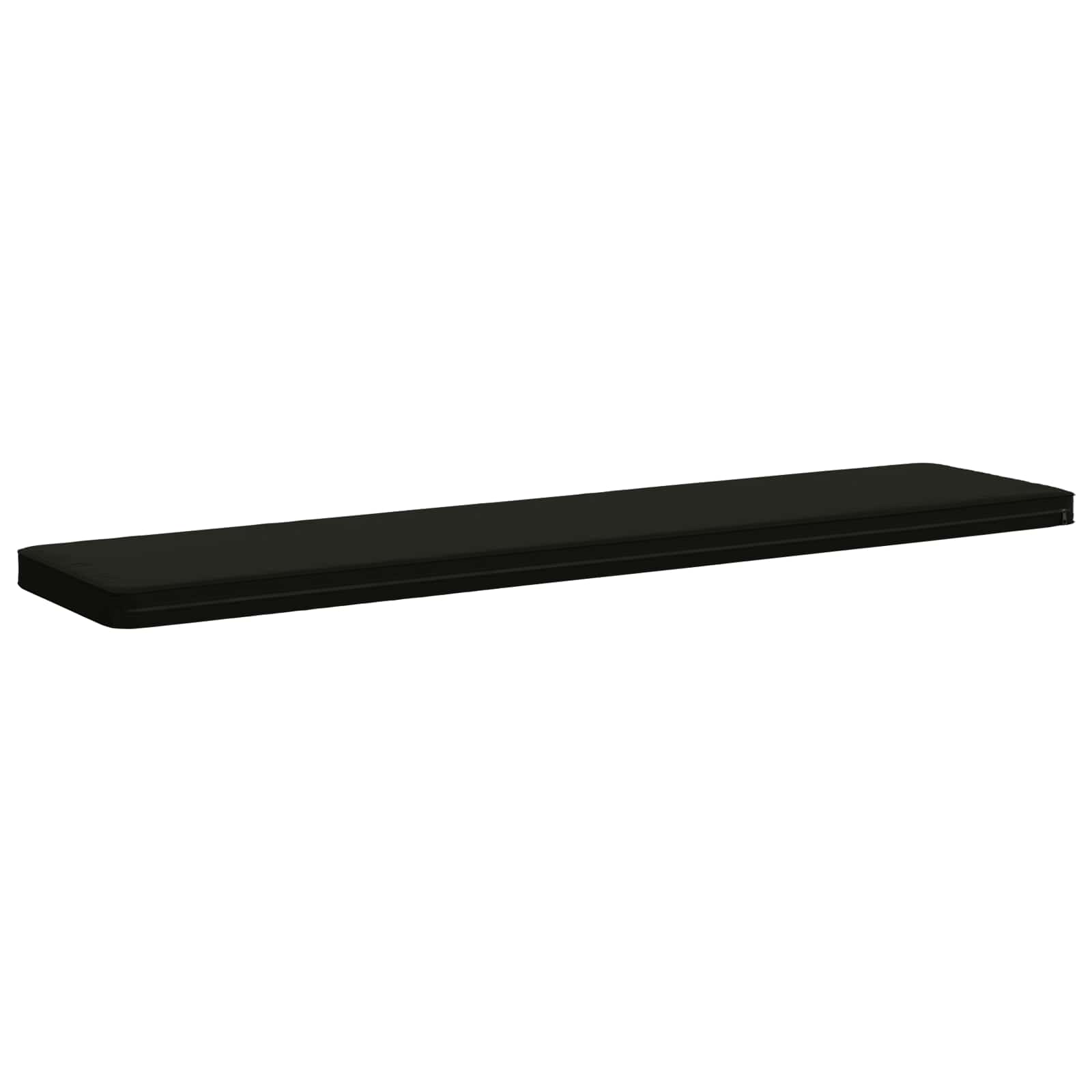 Cuscino per Panchina a 1 Pezzo VUGHT 100% Poliestere Nero