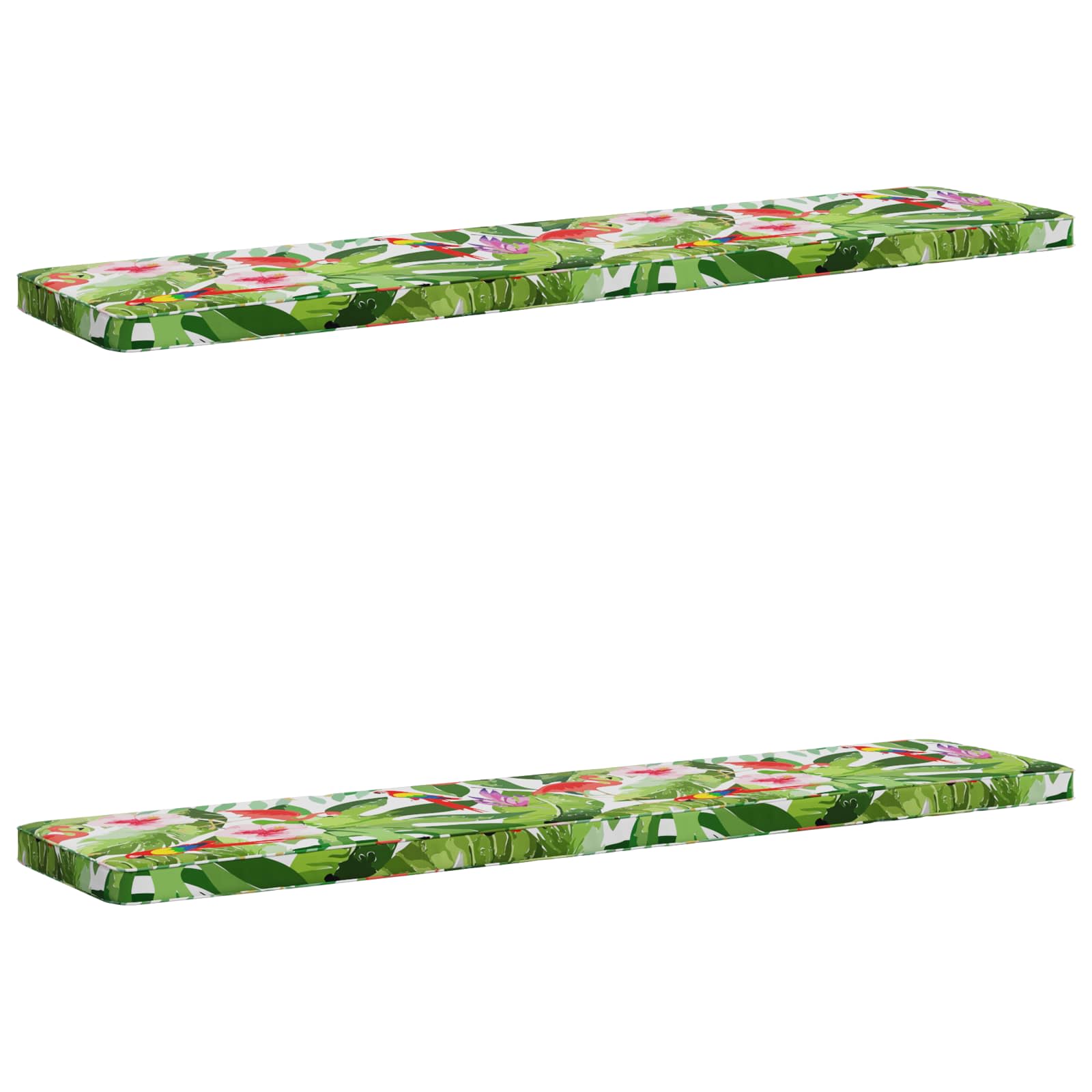 Cuscini per Panchina a 2 Pezzi VUGHT 2 pz 100% Poliestere