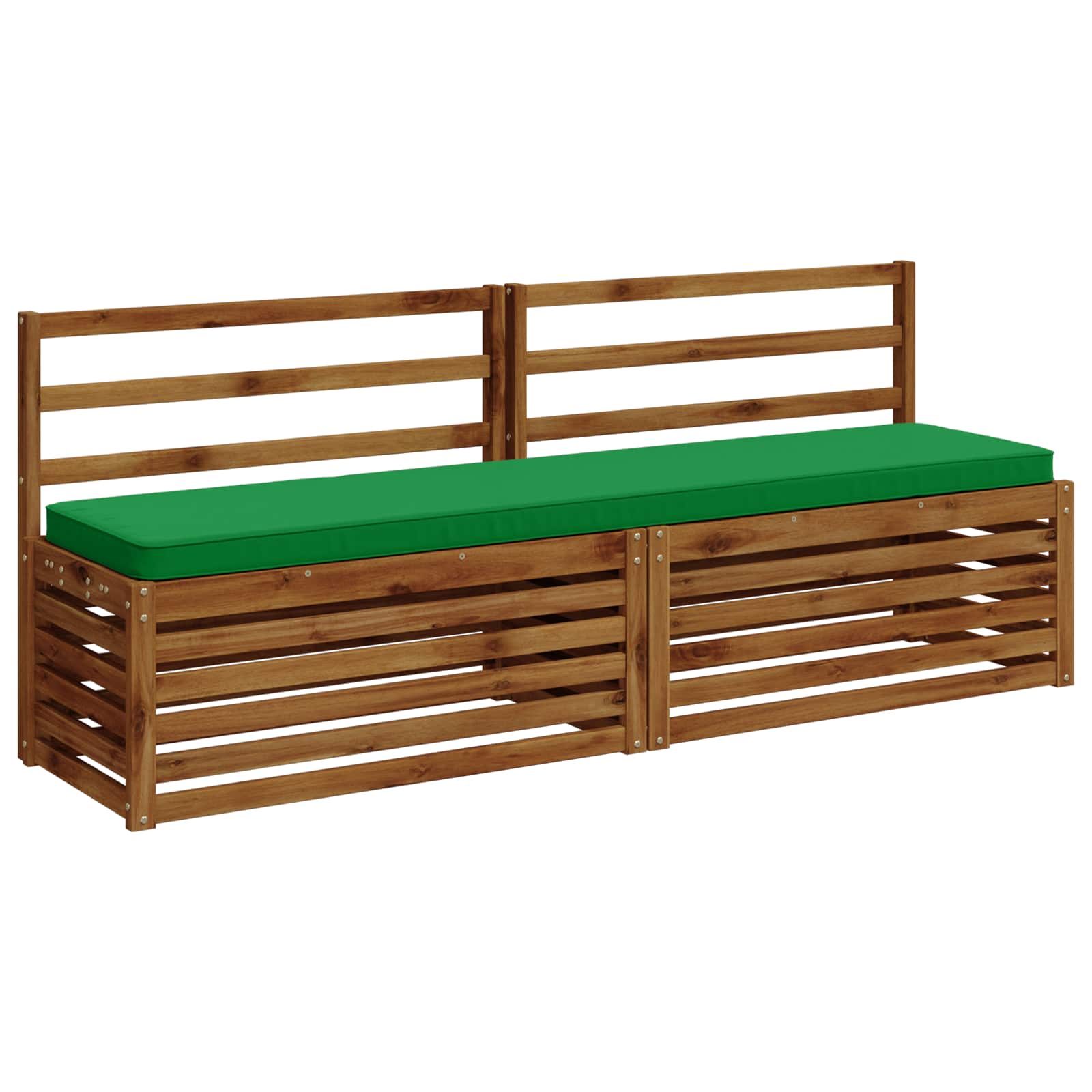 Cuscino per Panchina a 1 Pezzo VUGHT 100% Poliestere Verde