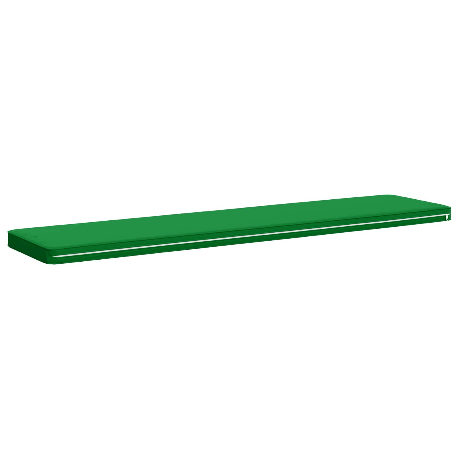 Cuscini per Panchina a 2 Pezzi VUGHT 2 pz 100% Poliestere Verde