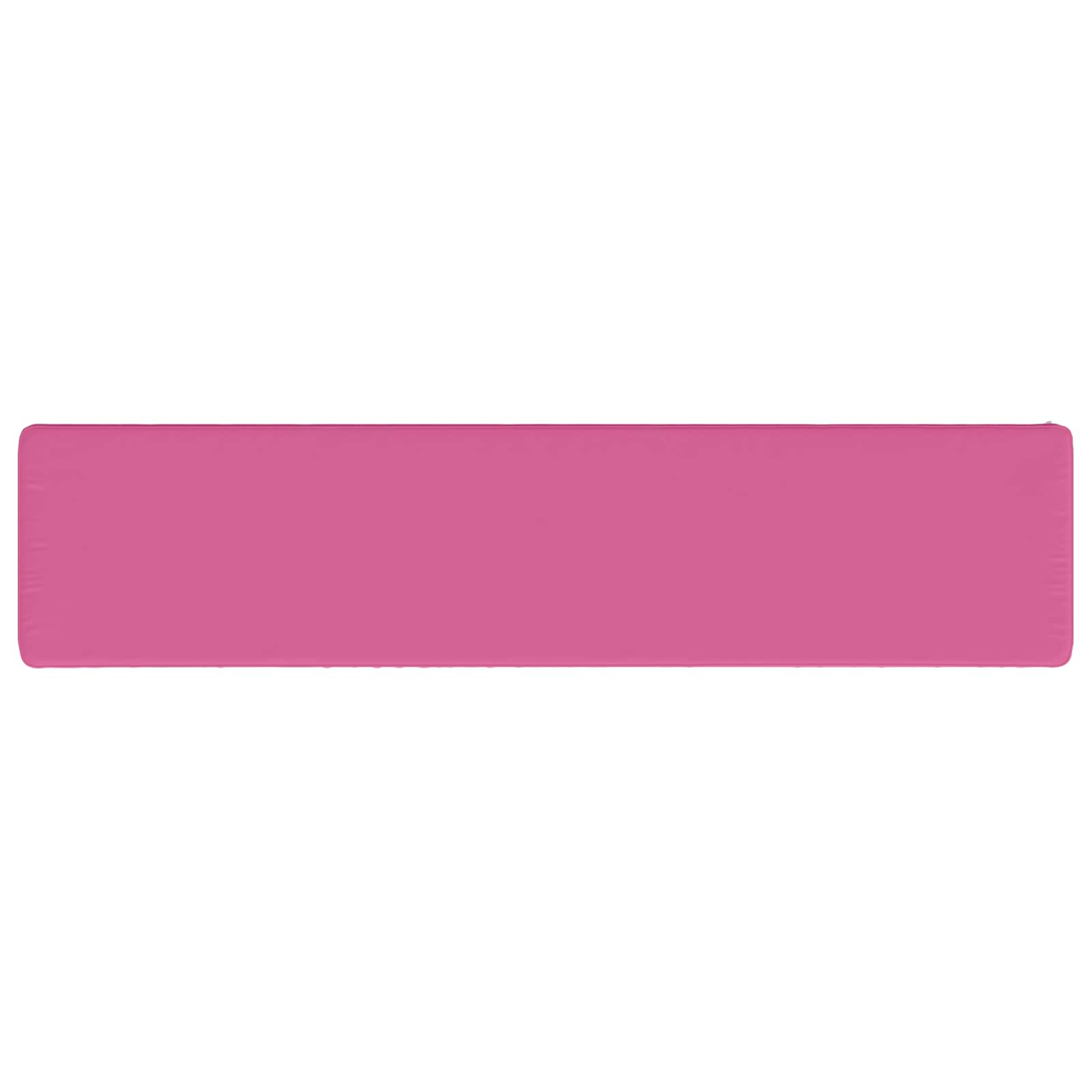 Cuscini per Panchina a 2 Pezzi VUGHT 2 pz 100% Poliestere Rosa