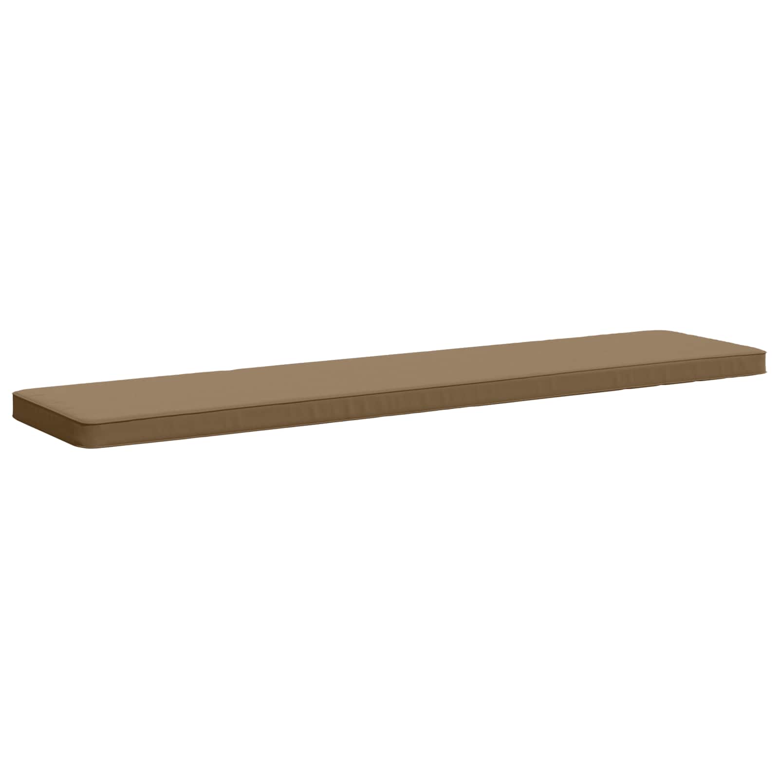 Cuscino per Panchina a 1 Pezzo VUGHT 100% Poliestere Tortora