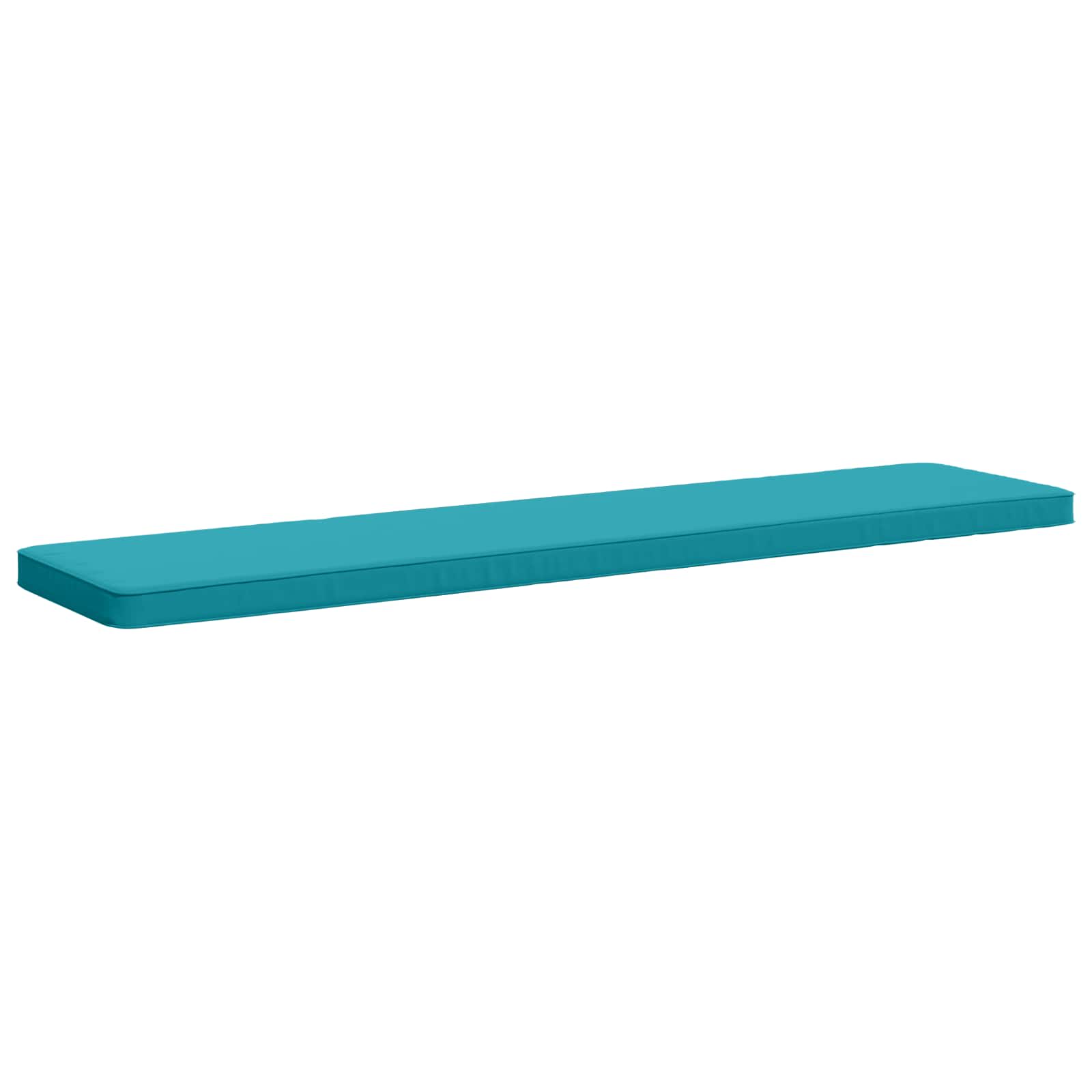 Cuscino per Panchina a 1 Pezzo VUGHT 100% Poliestere Turchese