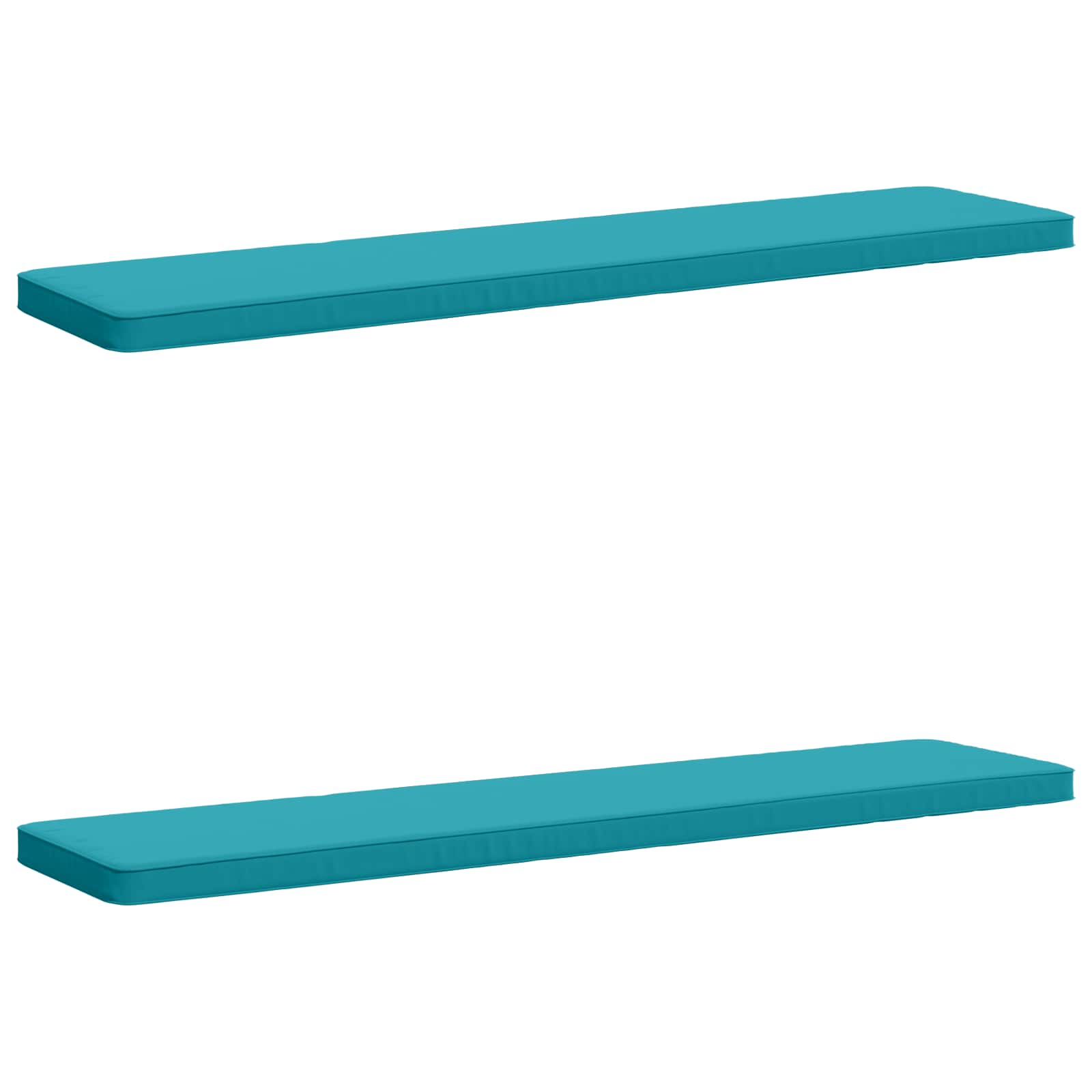 Cuscini per Panchina a 2 Pezzi VUGHT 2 pz 100% Poliestere