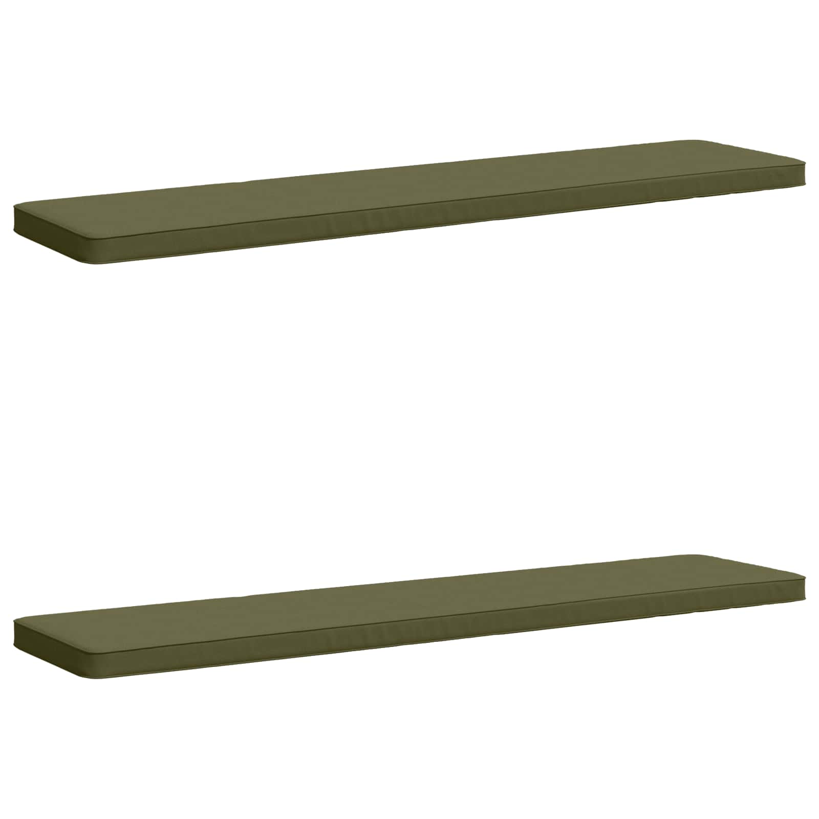 Cuscini per Panchina a 2 Pezzi VUGHT 2 pz 100% Poliestere