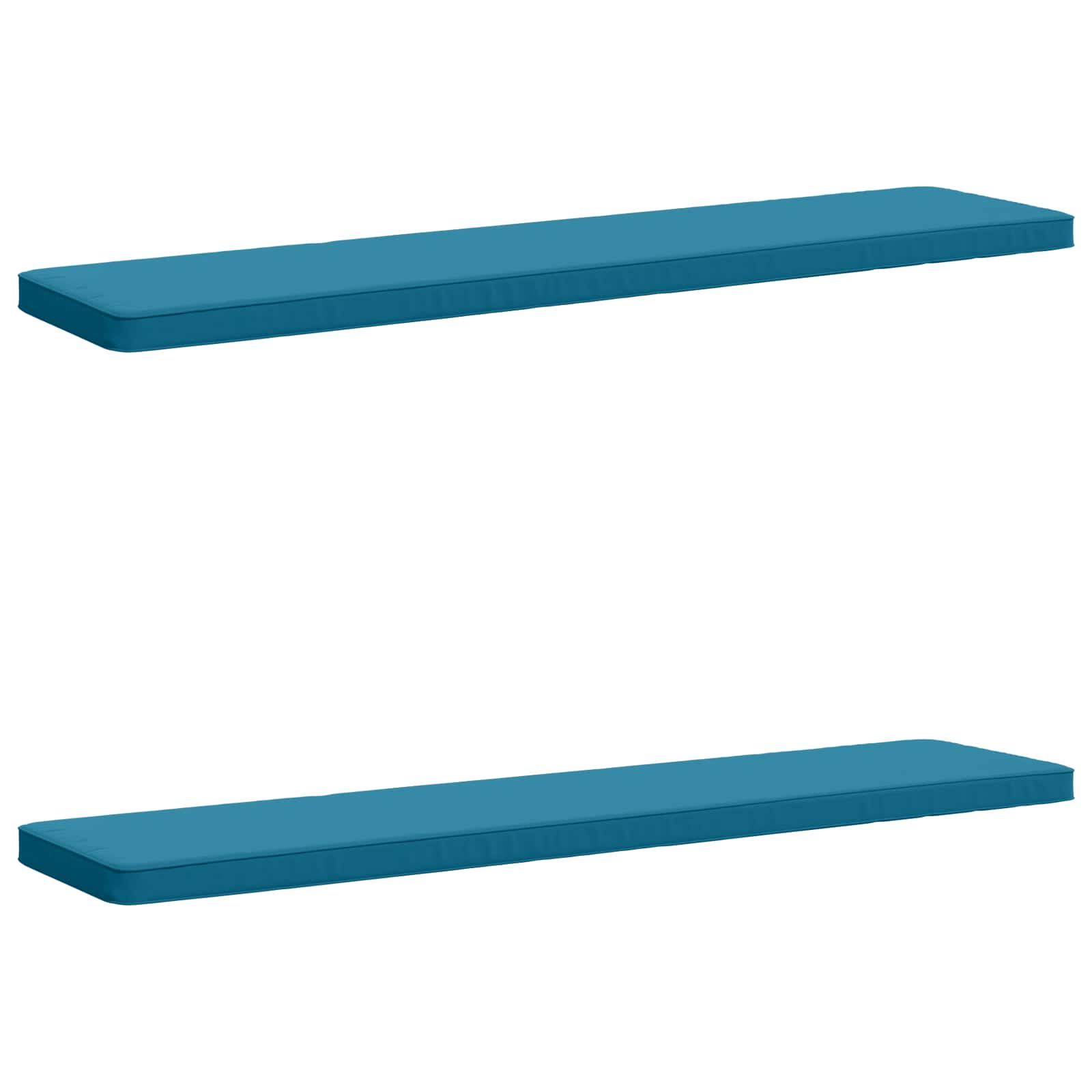 Cuscini per Panchina a 2 Pezzi VUGHT 2 pz 100% Poliestere