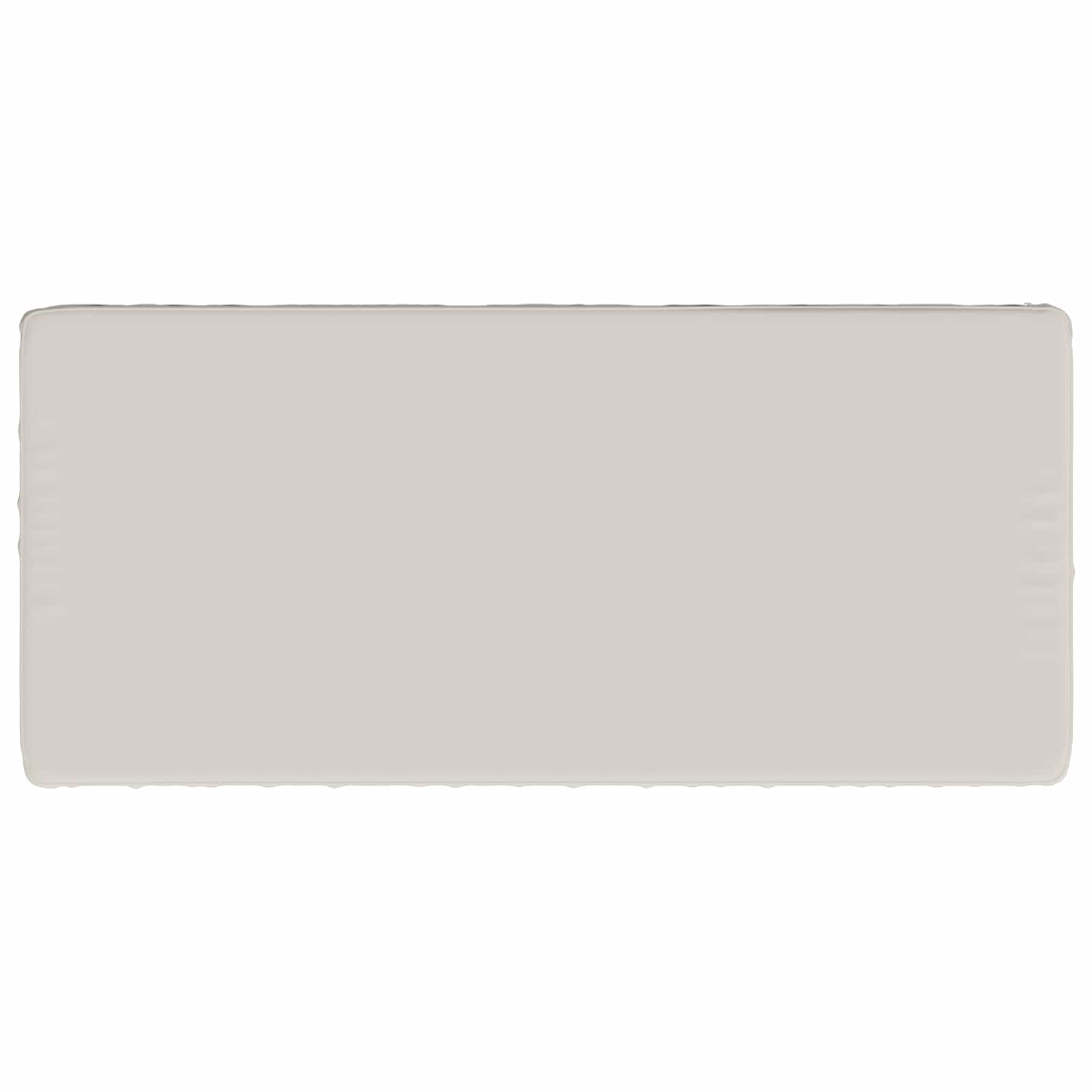 Cuscino per Panchina a 1 Pezzo VUGHT 100% Poliestere Bianco