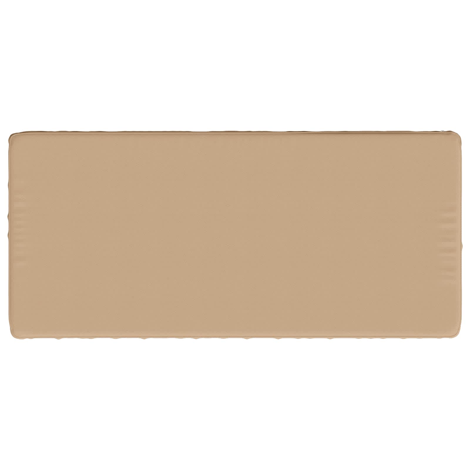 Cuscino per Panchina a 1 Pezzo VUGHT 100% Poliestere Sabbia