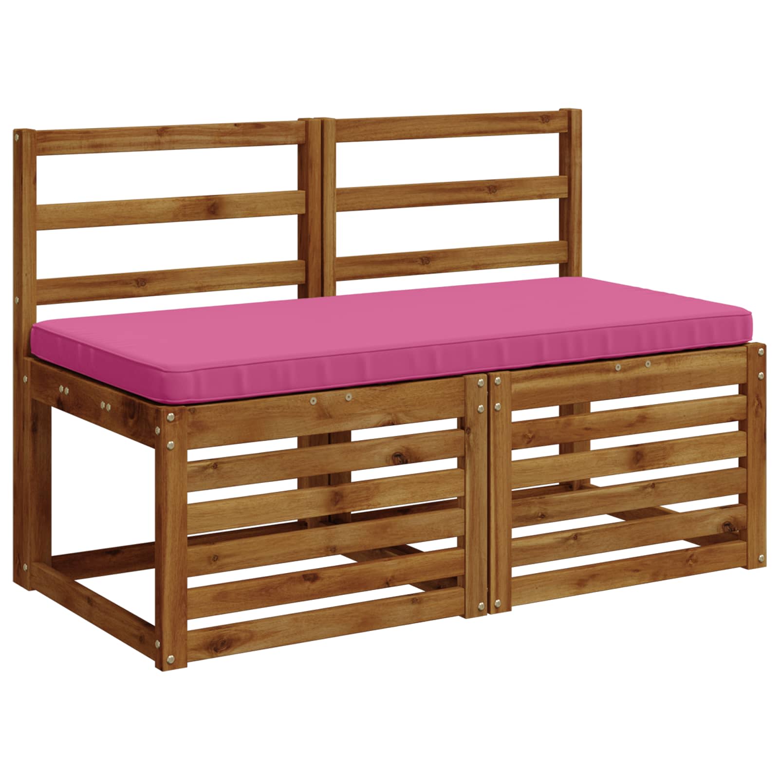 Cuscino per Panchina a 1 Pezzo VUGHT 100% Poliestere Rosa