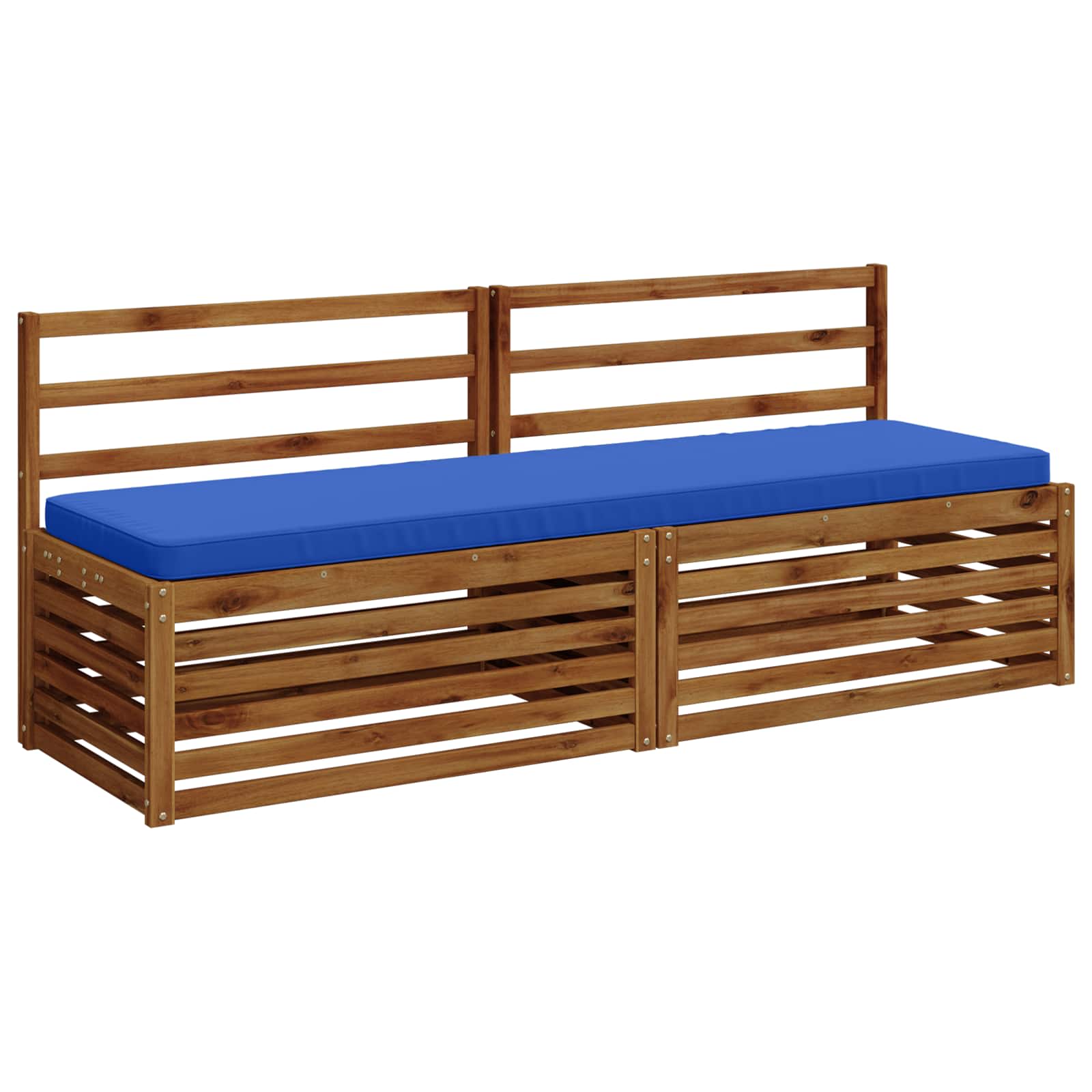 Cuscini per Panchina a 2 Pezzi VUGHT 2 pz 100% Poliestere