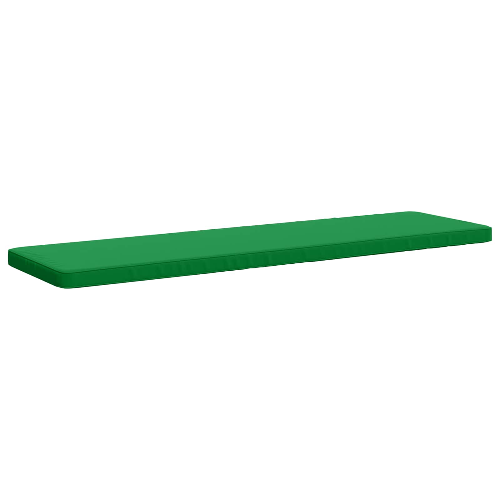 Cuscini per Panchina a 2 Pezzi VUGHT 2 pz 100% Poliestere Verde