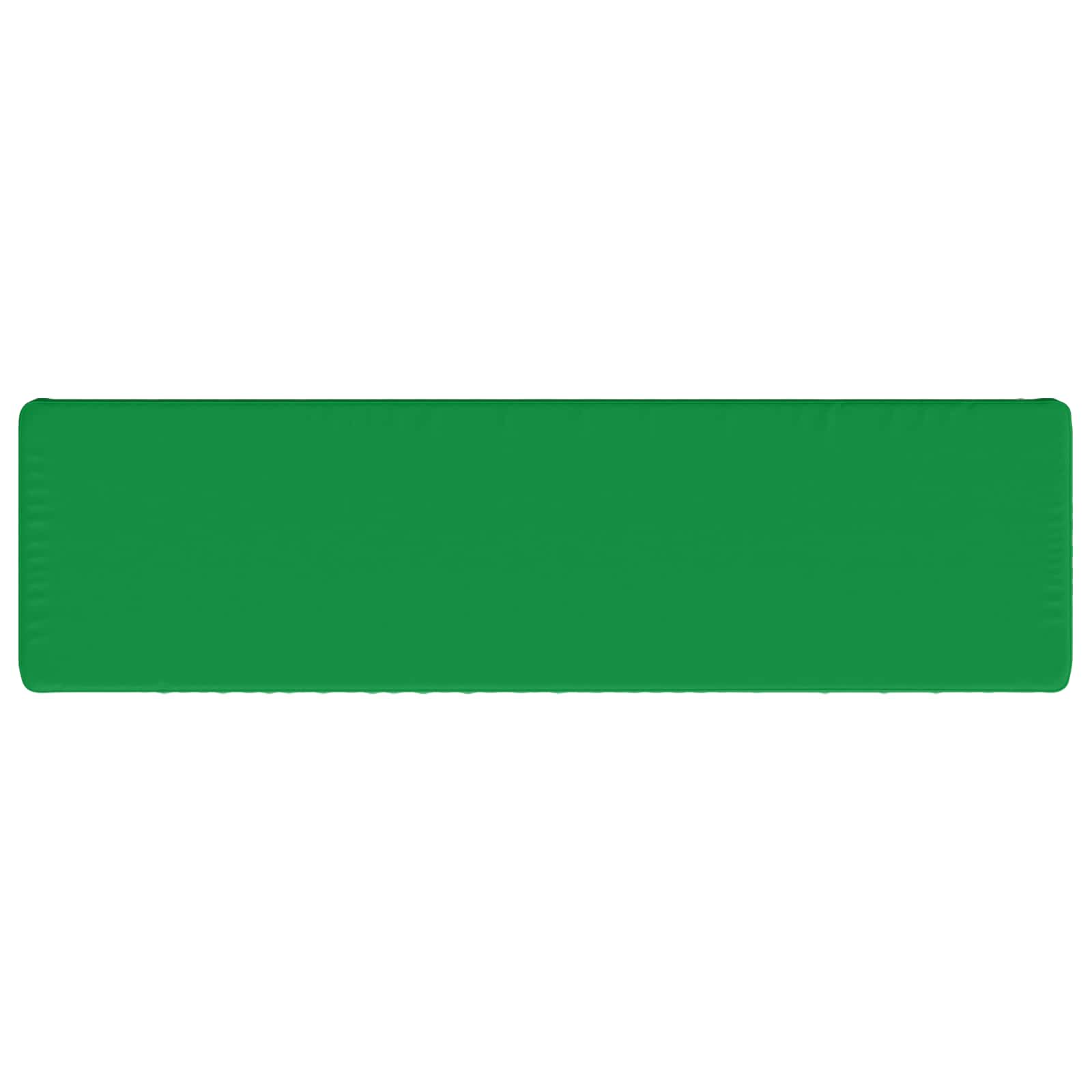 Cuscini per Panchina a 2 Pezzi VUGHT 2 pz 100% Poliestere Verde
