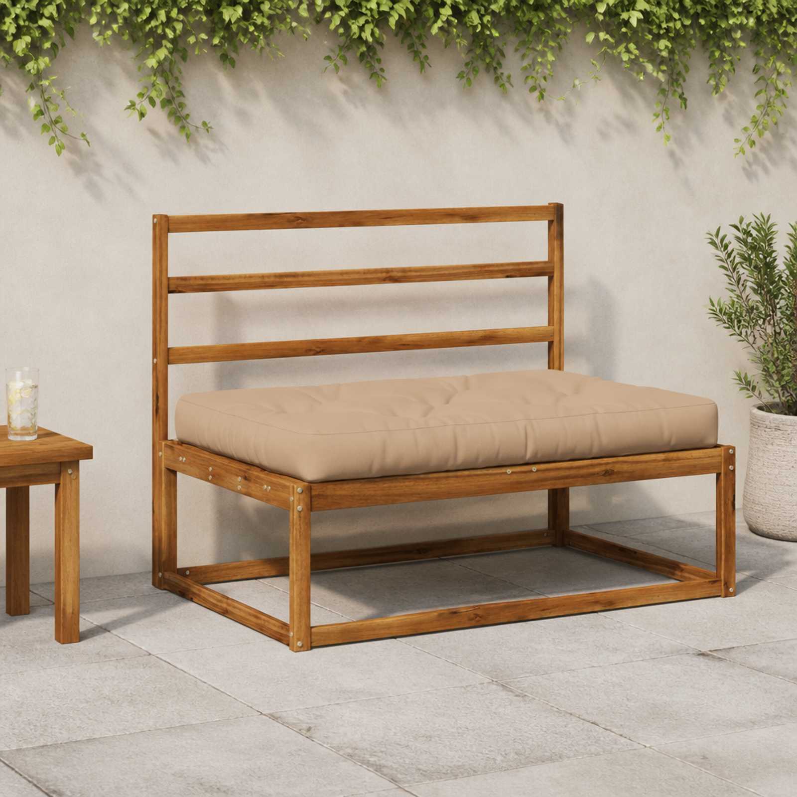 Cuscino per Pallet VIANEN 100% Poliestere Sabbia