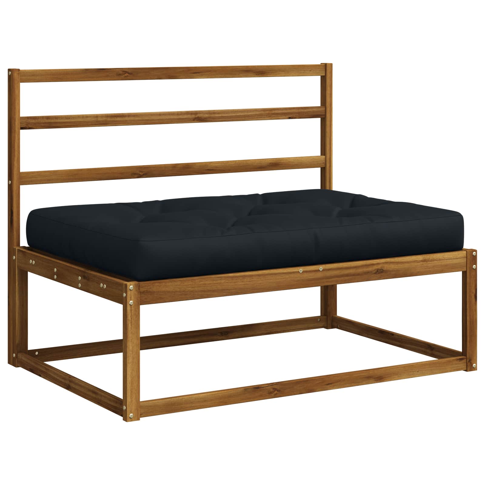 Cuscino per Pallet VIANEN 100% Poliestere Blu Scuro