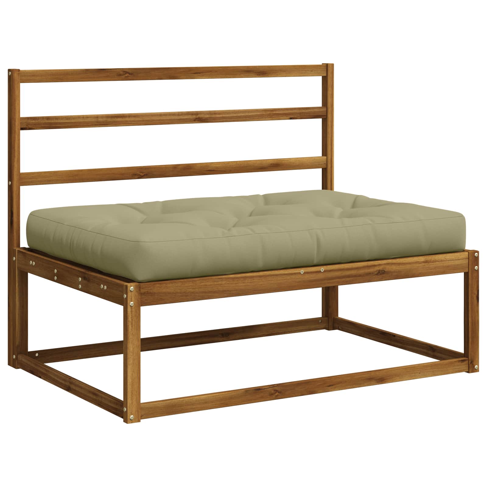 Cuscino per Pallet VIANEN 100% Poliestere Verde chiaro