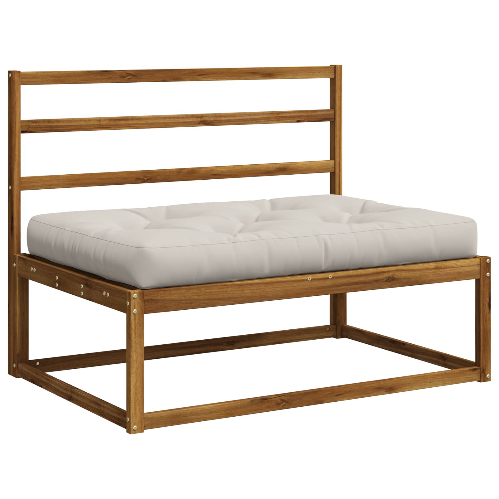 Cuscino per Pallet VIANEN 100% Poliestere Bianco