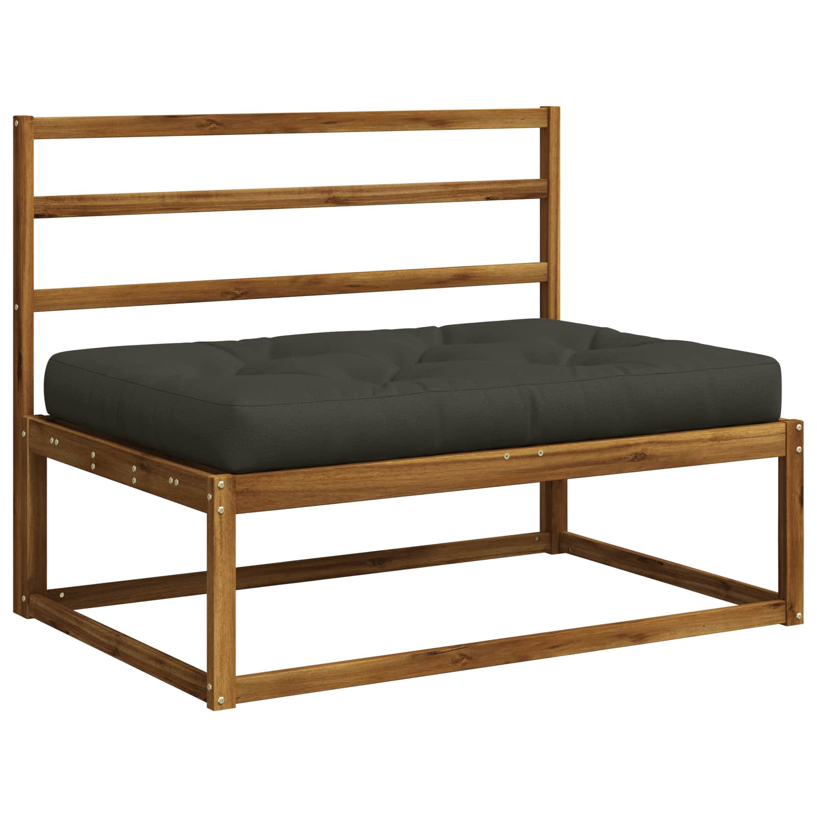 Cuscino per Pallet VIANEN 100% Poliestere Antracite