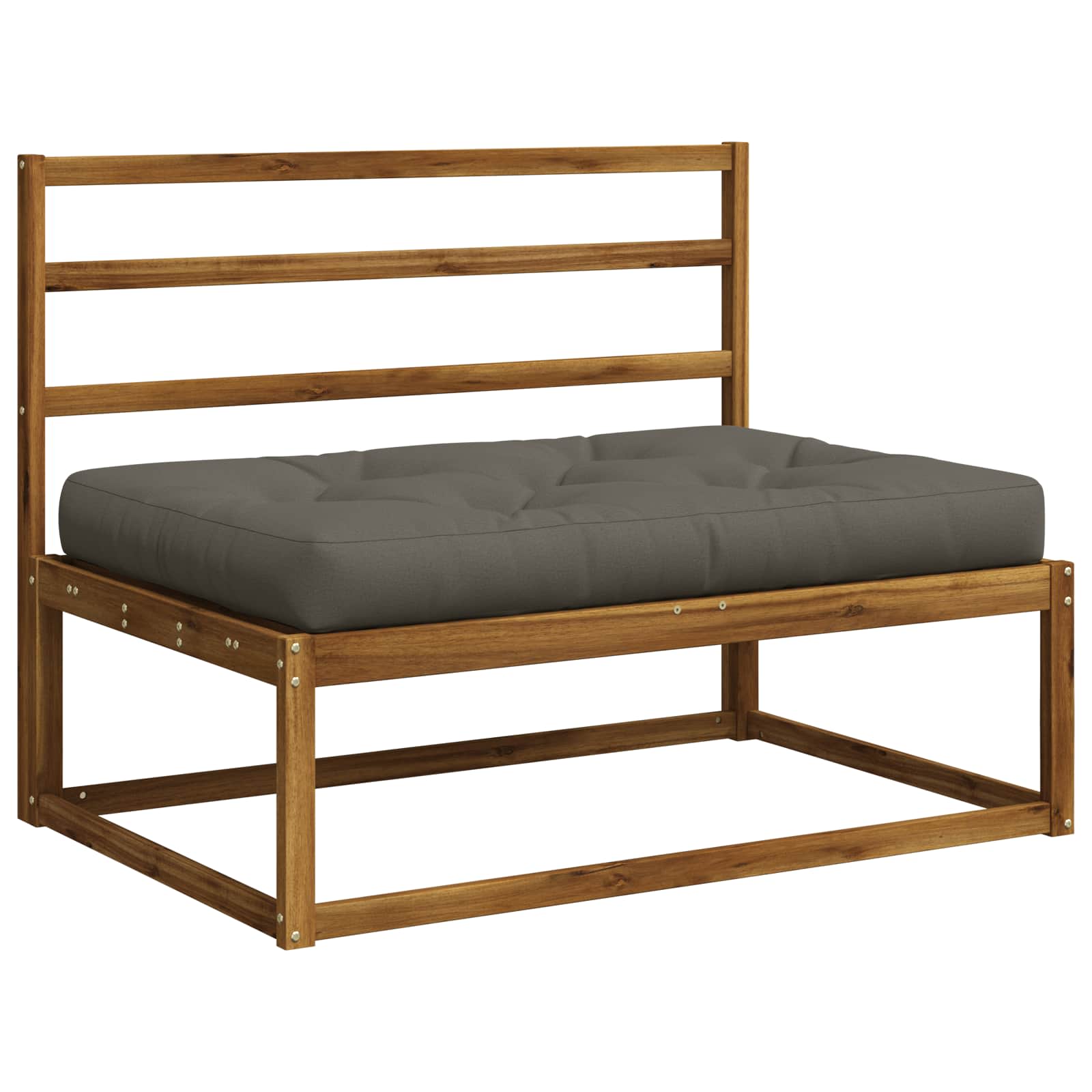 Cuscino per Pallet VIANEN 100% Poliestere Grigio