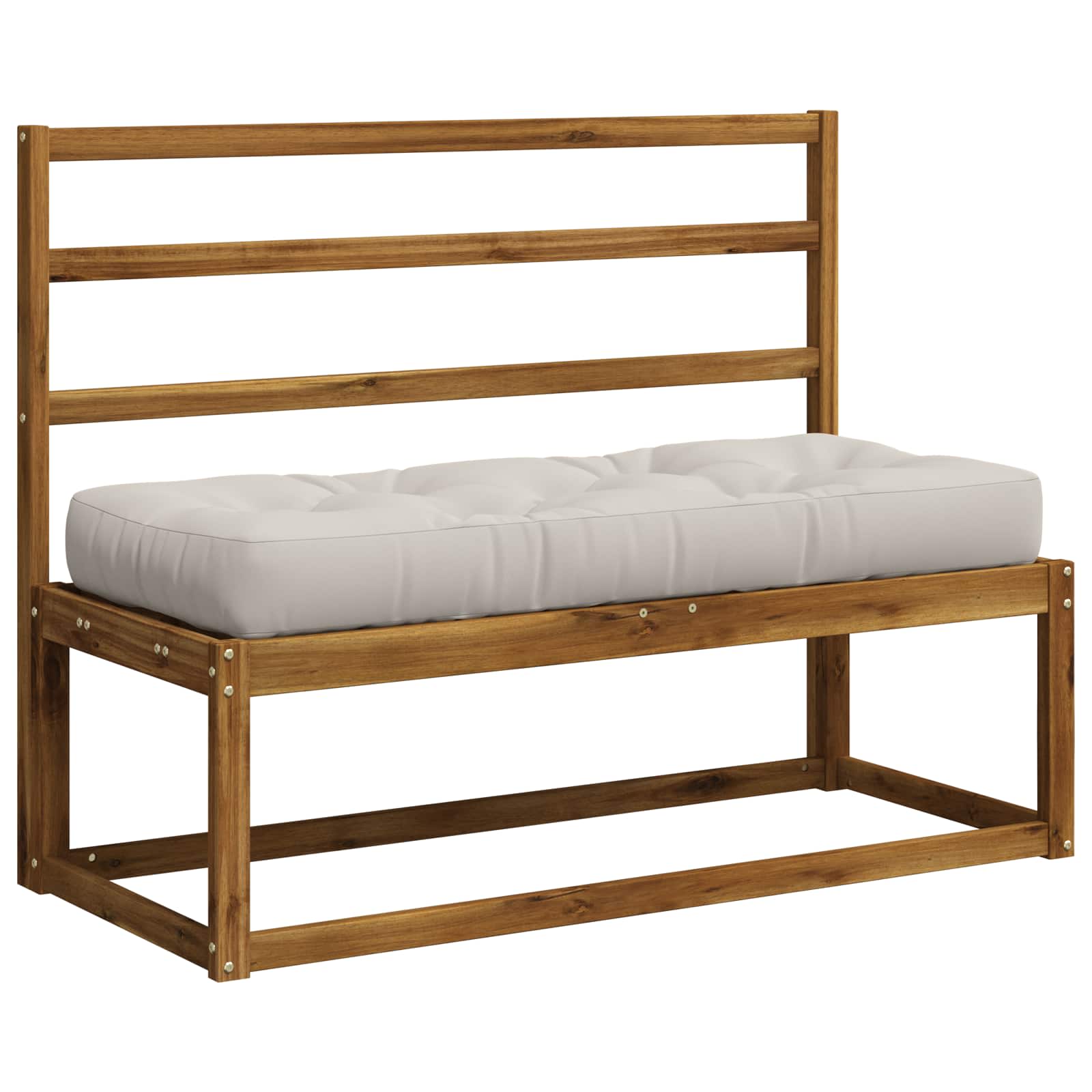 Cuscino per Pallet VIANEN 100% Poliestere Bianco