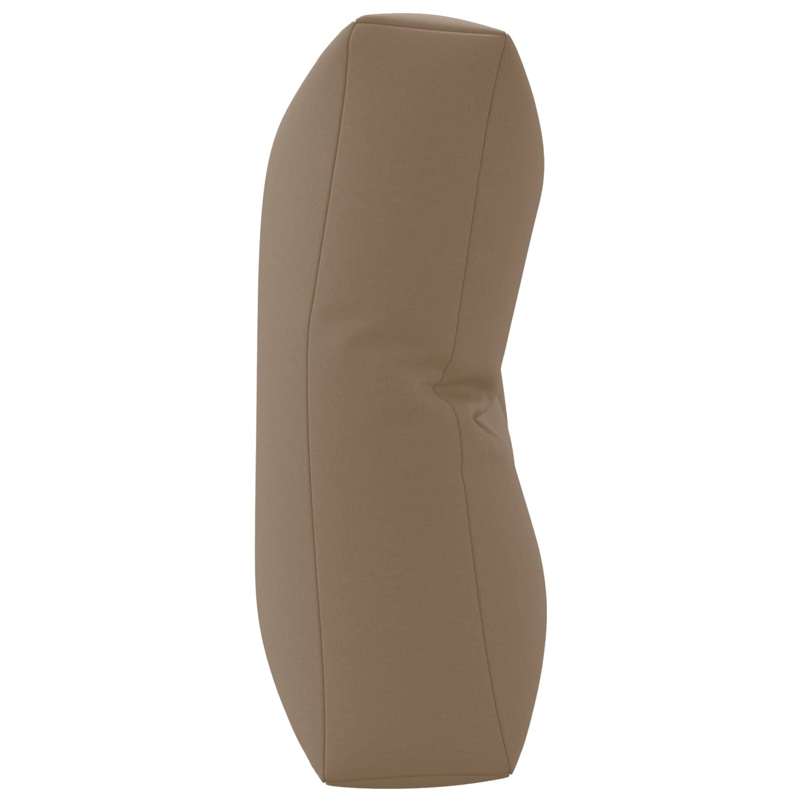 Cuscino per schienale di pallet VIANEN 100% Poliestere Tortora