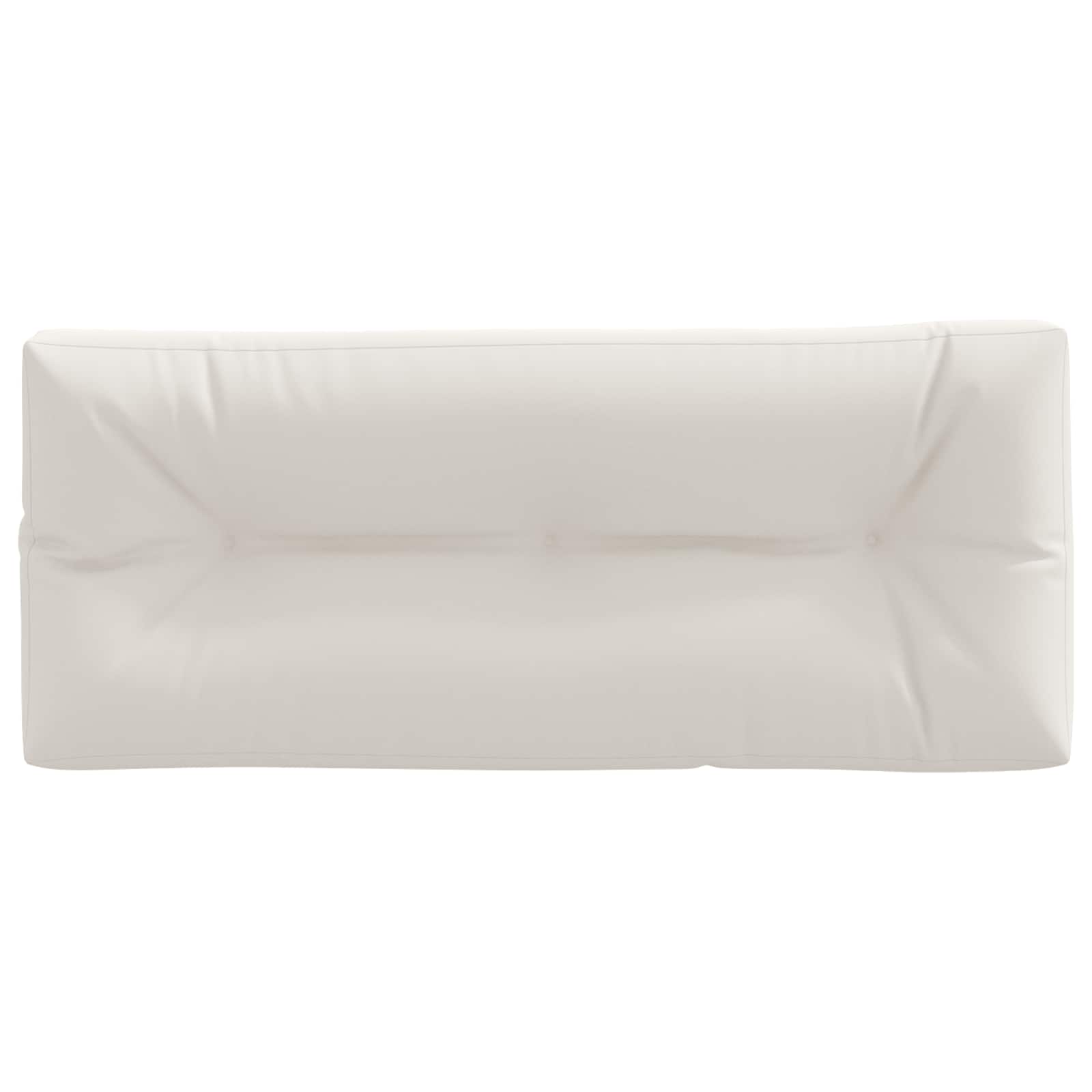 Cuscino per schienale di pallet VIANEN 100% Poliestere Bianco