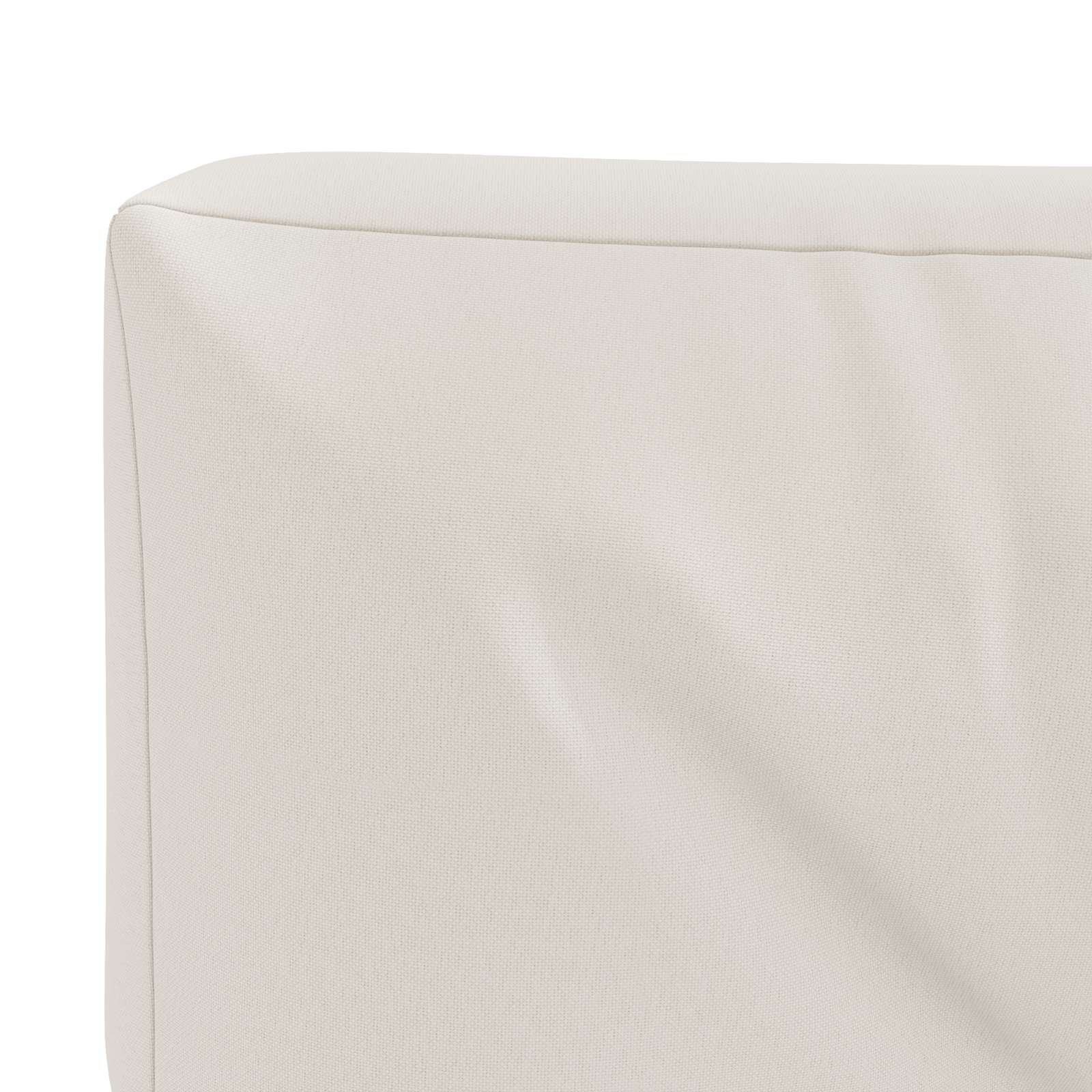 Cuscino per schienale di pallet VIANEN 100% Poliestere Bianco