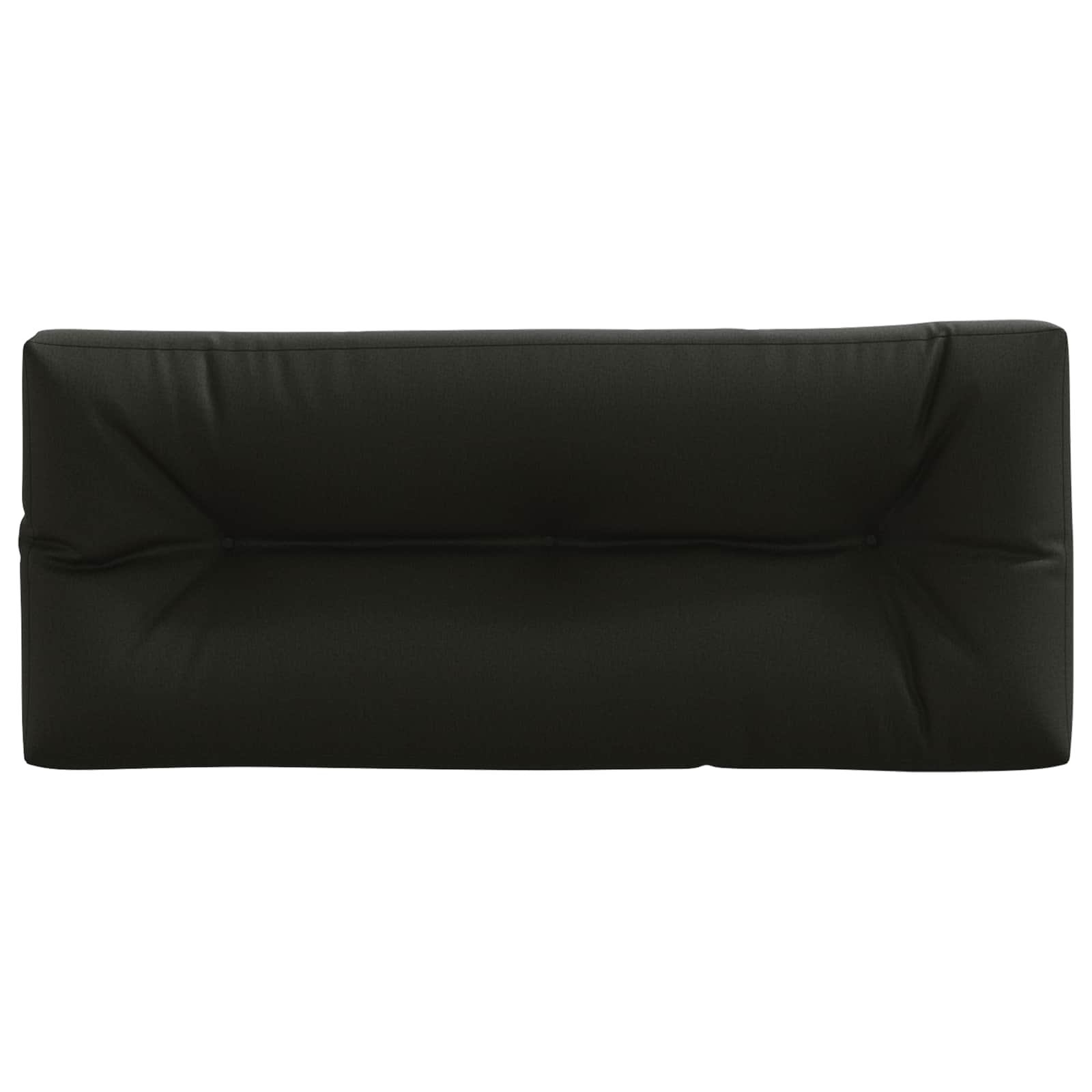 Cuscino per schienale di pallet VIANEN 100% Poliestere Nero